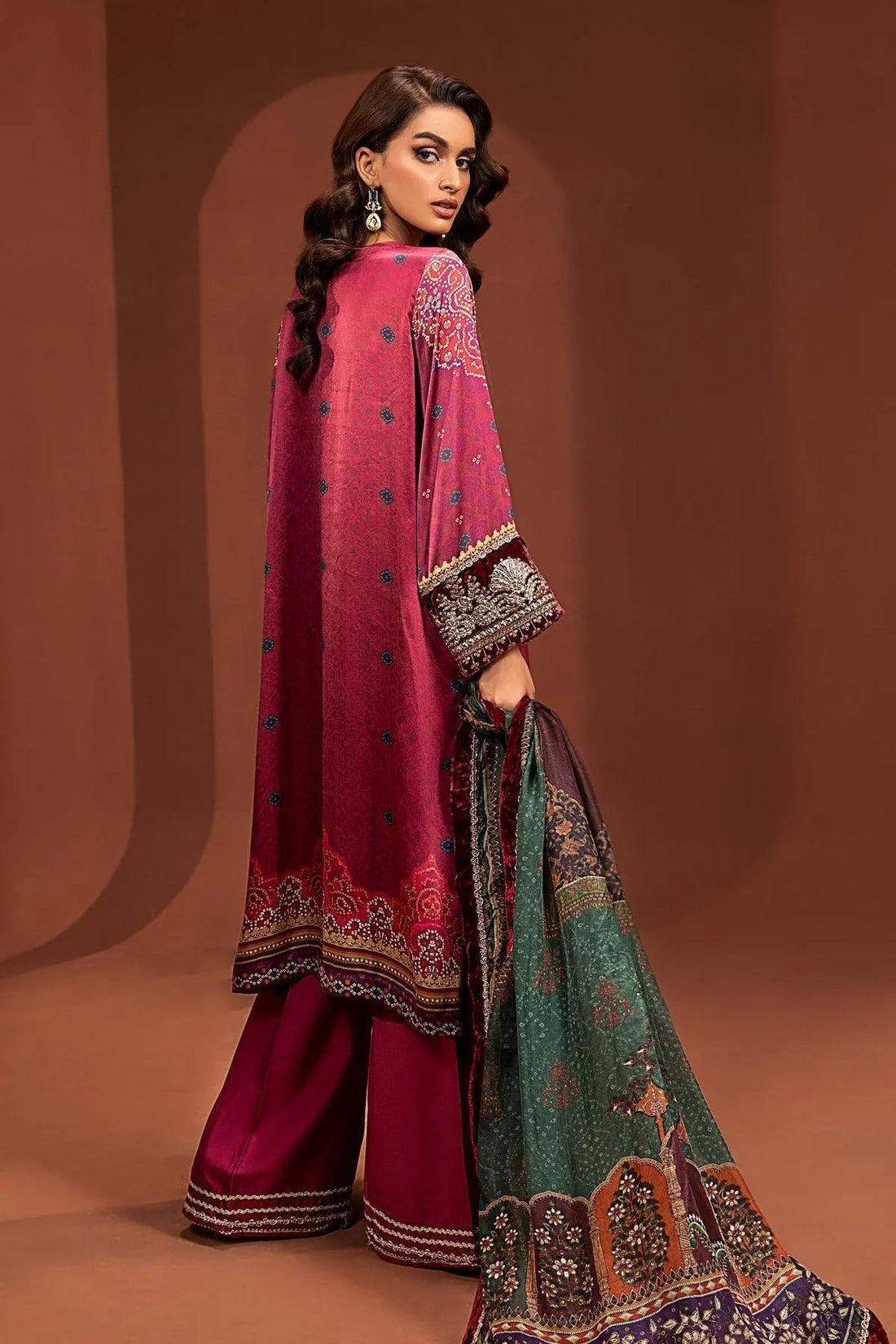 Maria B | Silk Collection 24 | MPS-PF24-07 - Aqsa Fabrics