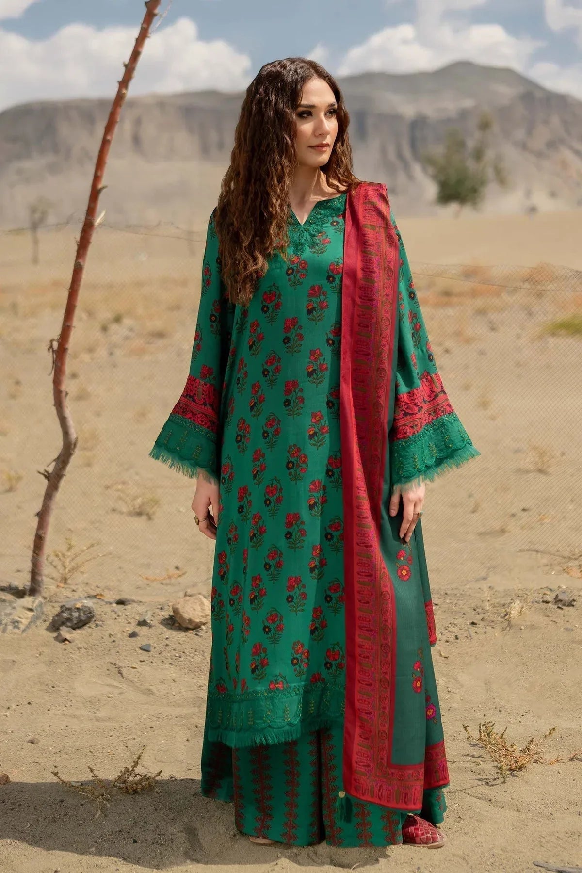 Maria B | Winter Basics 2024 |  502-B - Aqsa Fabrics