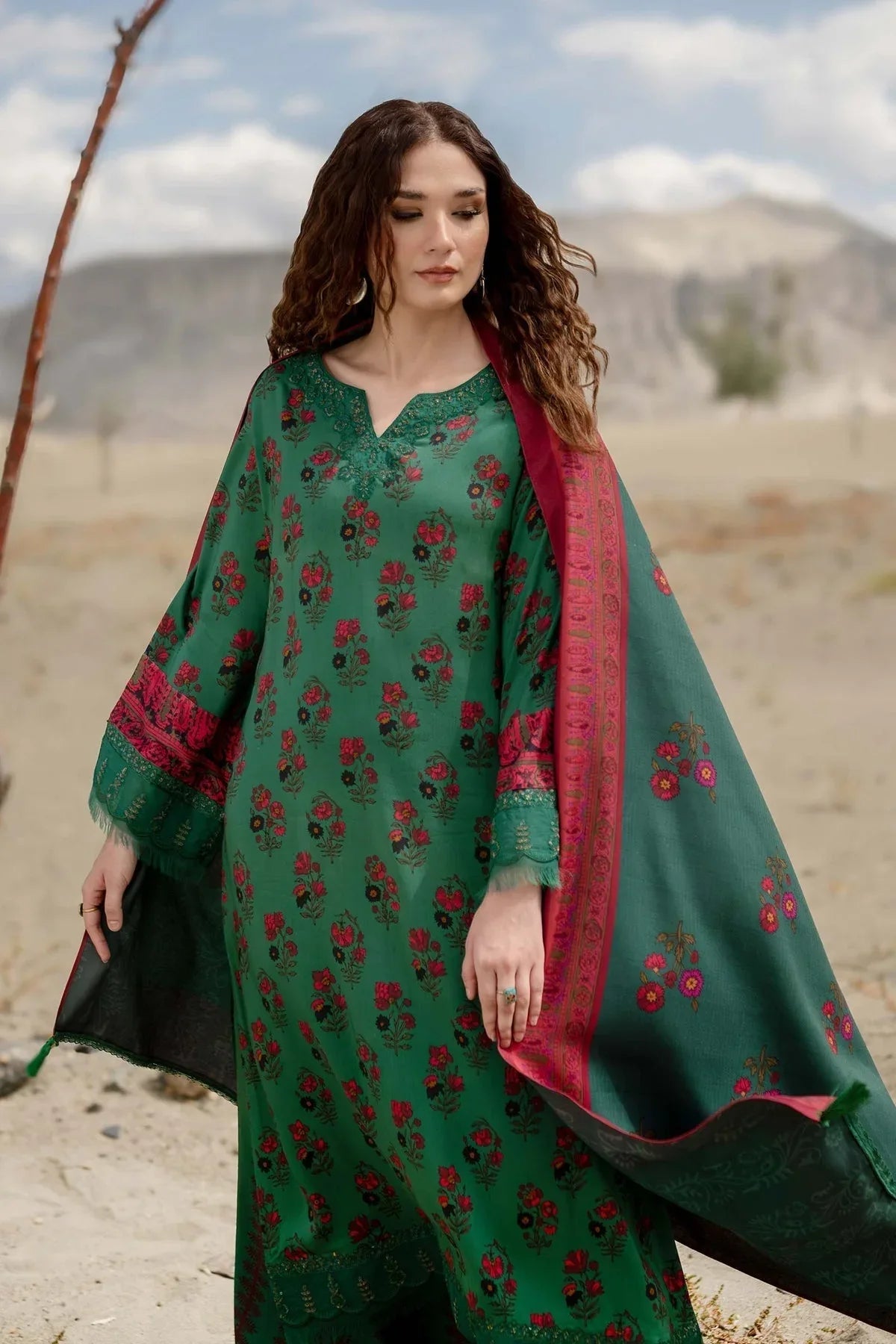 Maria B | Winter Basics 2024 |  502-B - Aqsa Fabrics