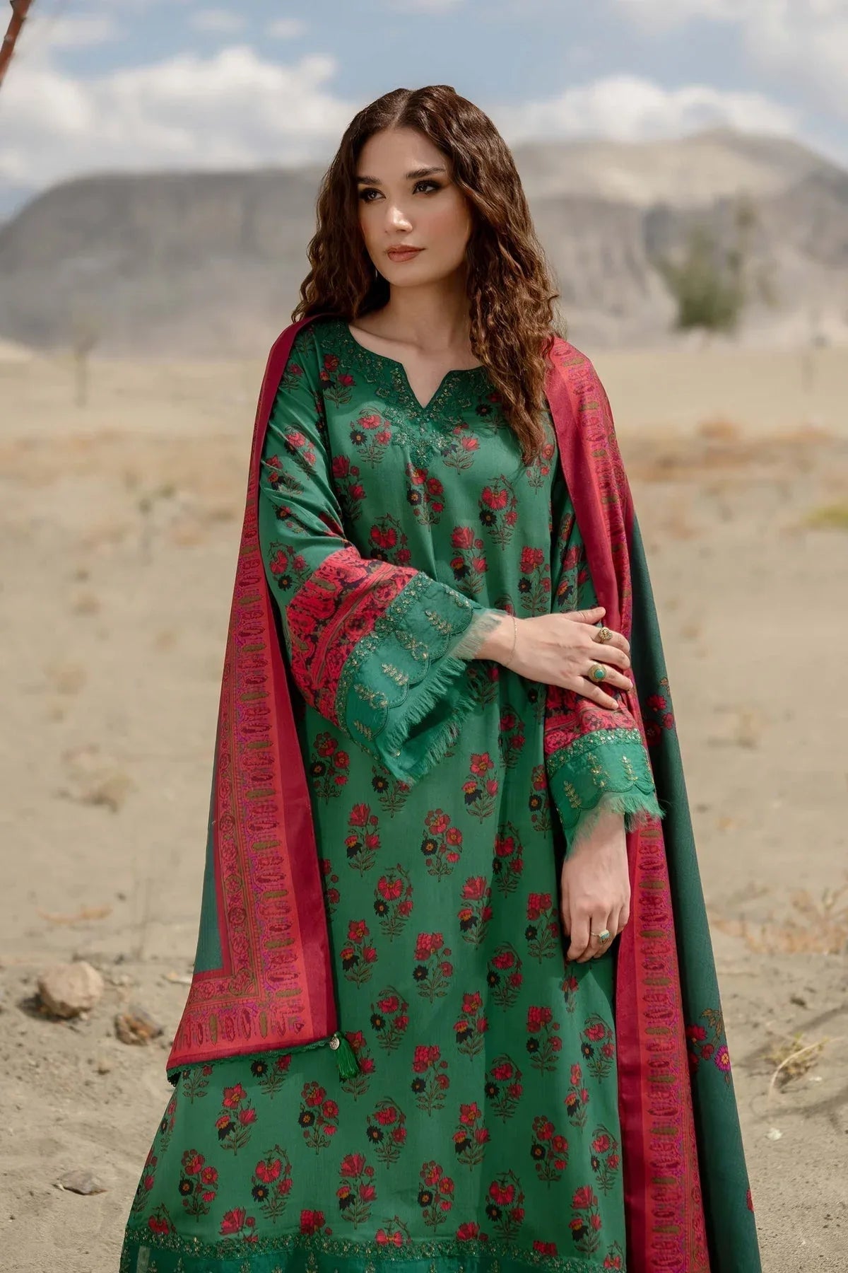 Maria B | Winter Basics 2024 |  502-B - Aqsa Fabrics