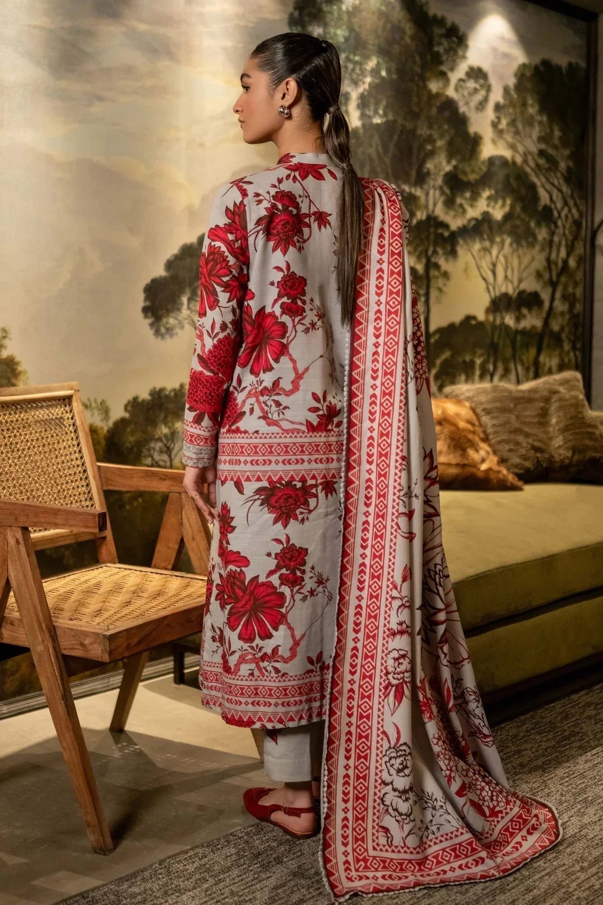 Maria B | Winter Basics 2024 |   503-A - Aqsa Fabrics
