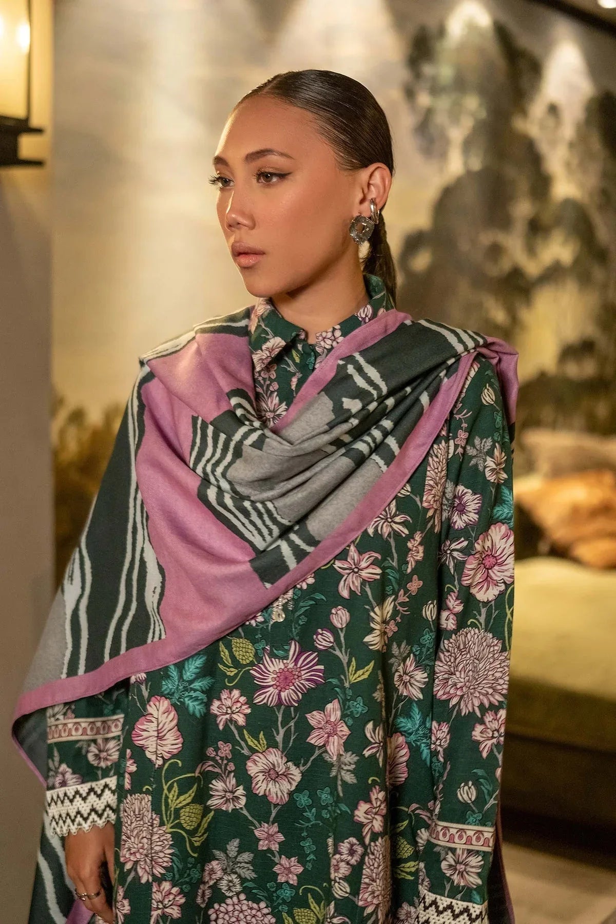 Maria B | Winter Basics 2024 |  504-B - Aqsa Fabrics