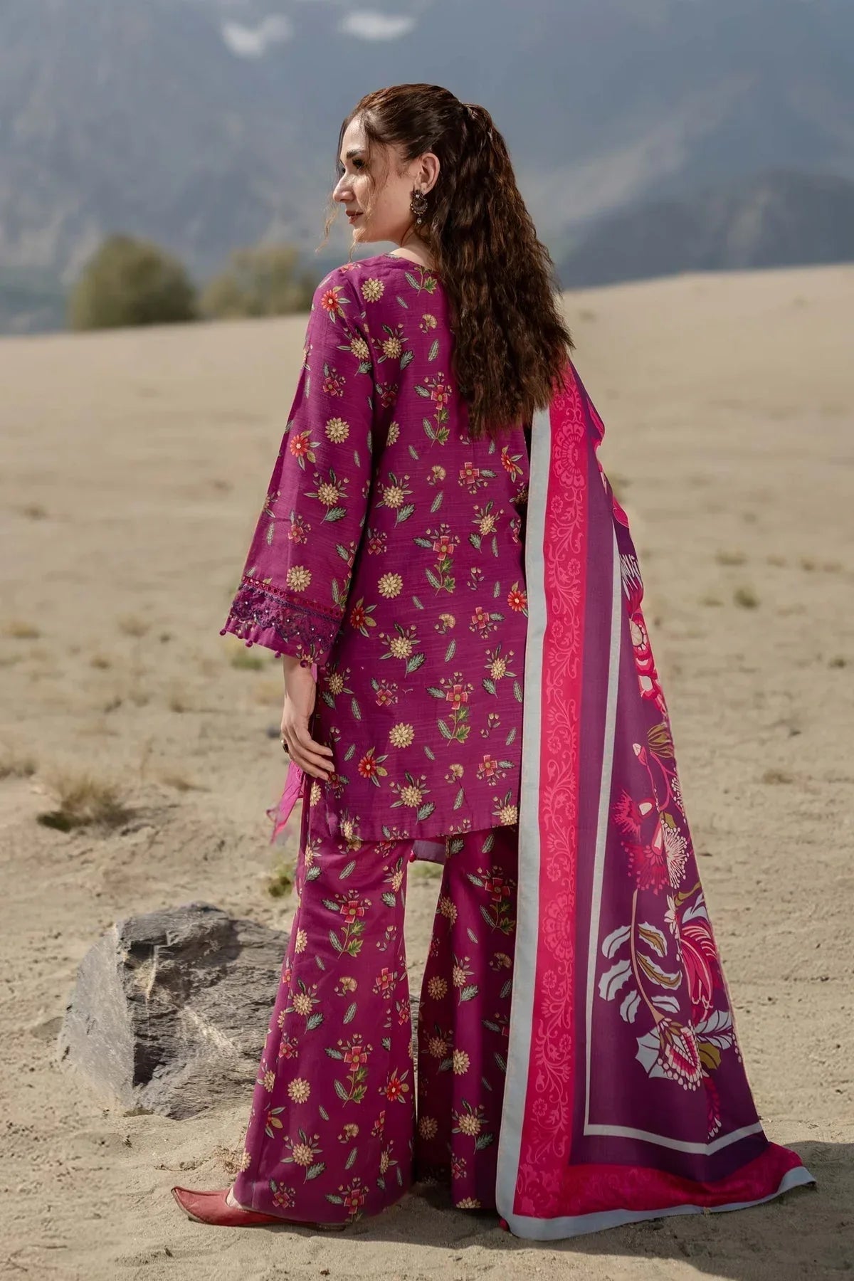 Maria B | Winter Basics 2024 |   505-A - Aqsa Fabrics