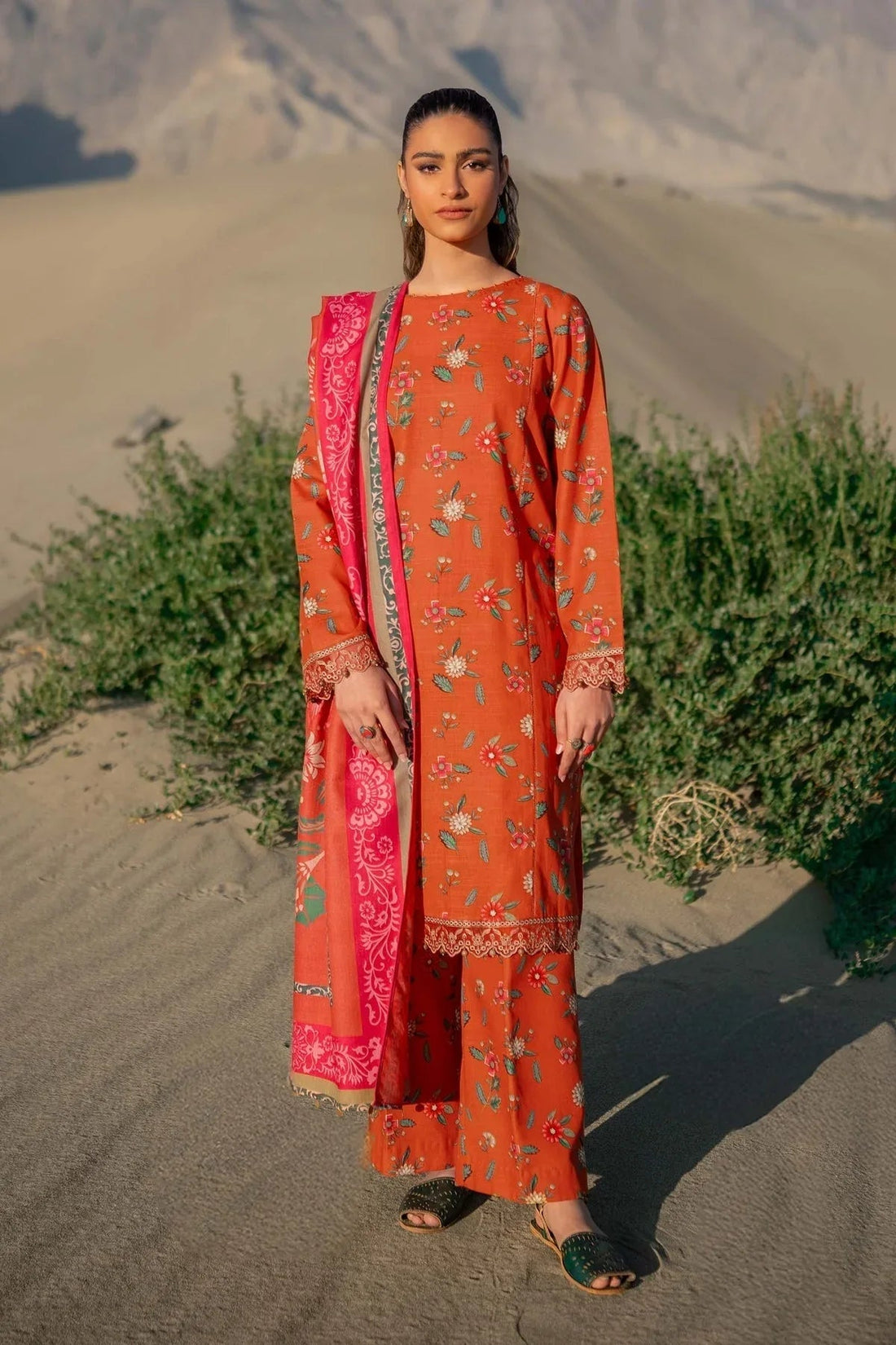 Maria B | Winter Basics 2024 |  505-B - Aqsa Fabrics