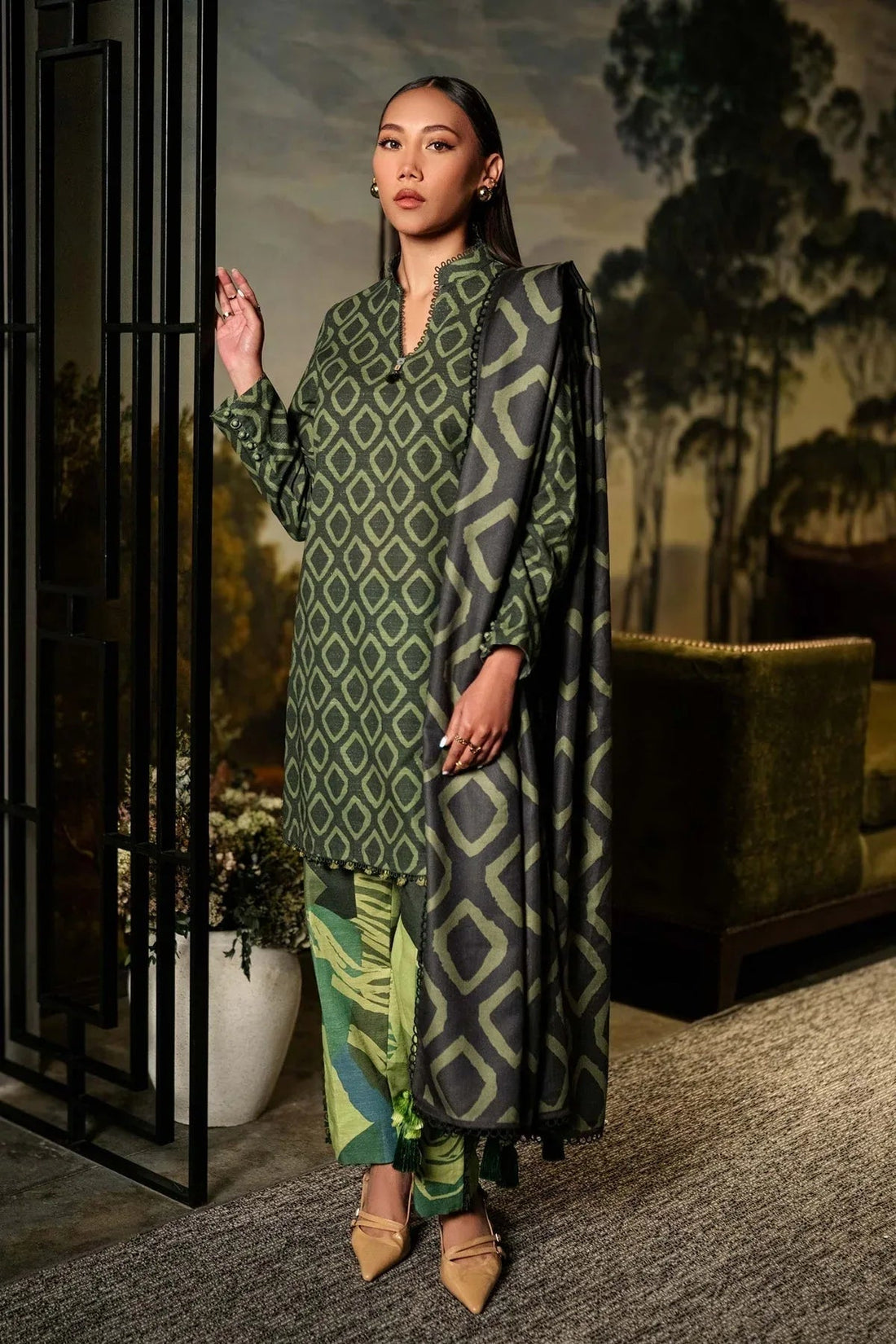 Maria B | Winter Basics 2024 |  506-A - Aqsa Fabrics