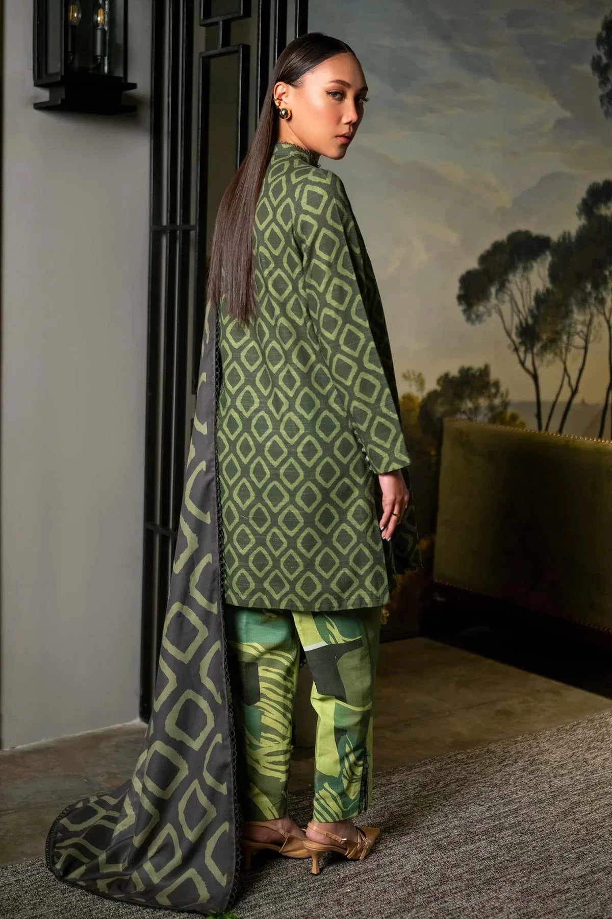Maria B | Winter Basics 2024 |  506-A - Aqsa Fabrics