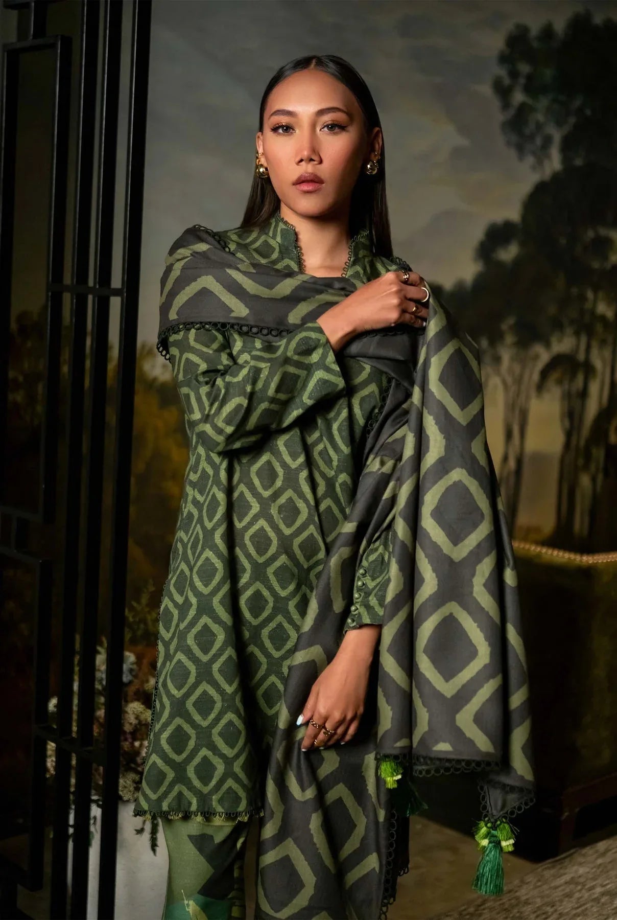 Maria B | Winter Basics 2024 |  506-A - Aqsa Fabrics