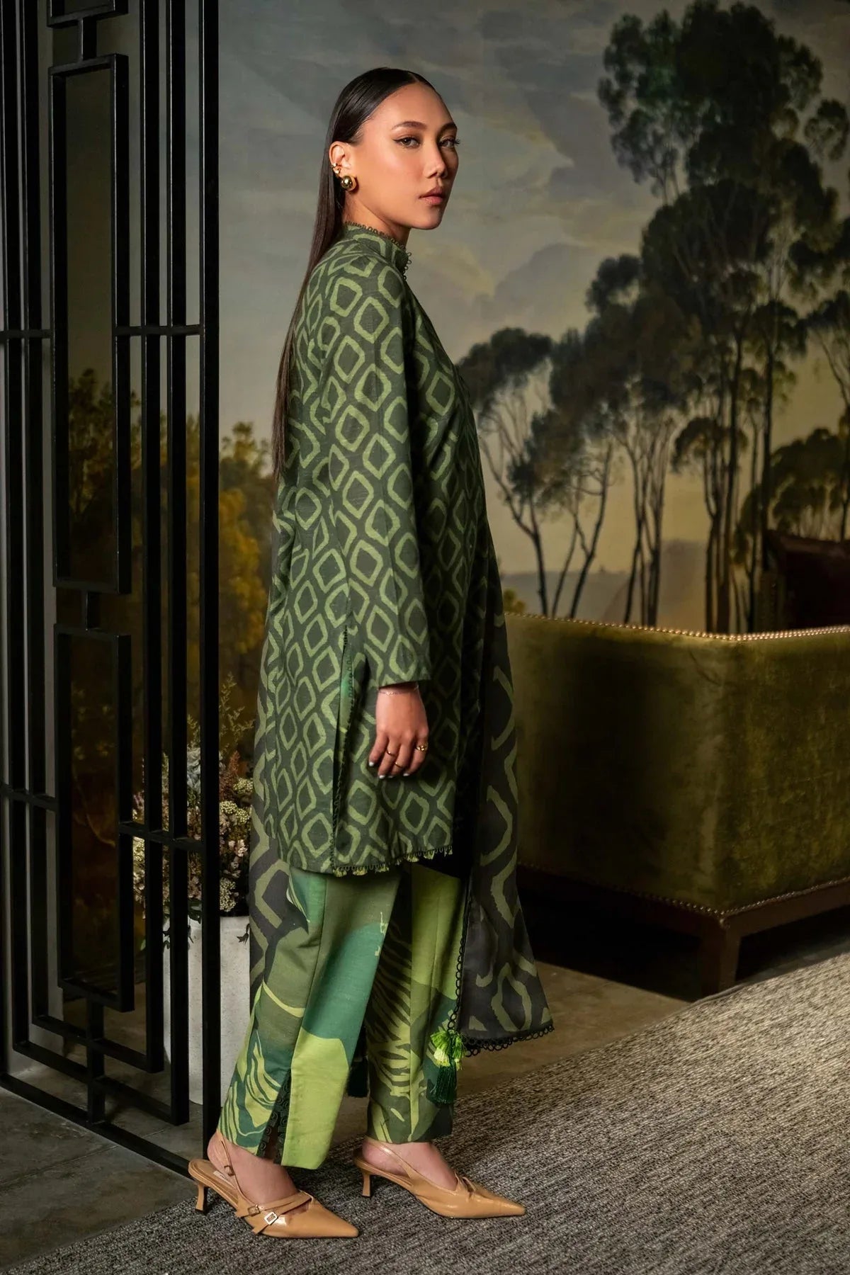 Maria B | Winter Basics 2024 |  506-A - Aqsa Fabrics