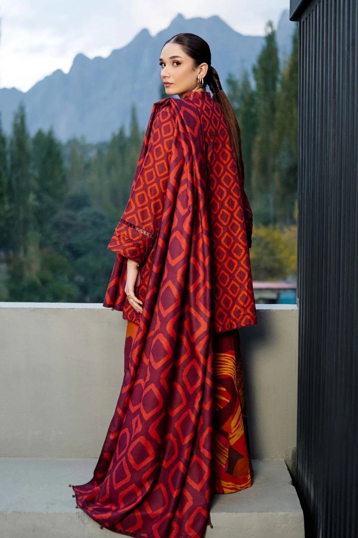 Maria B | Winter Basics 2024 |  506-B - Aqsa Fabrics