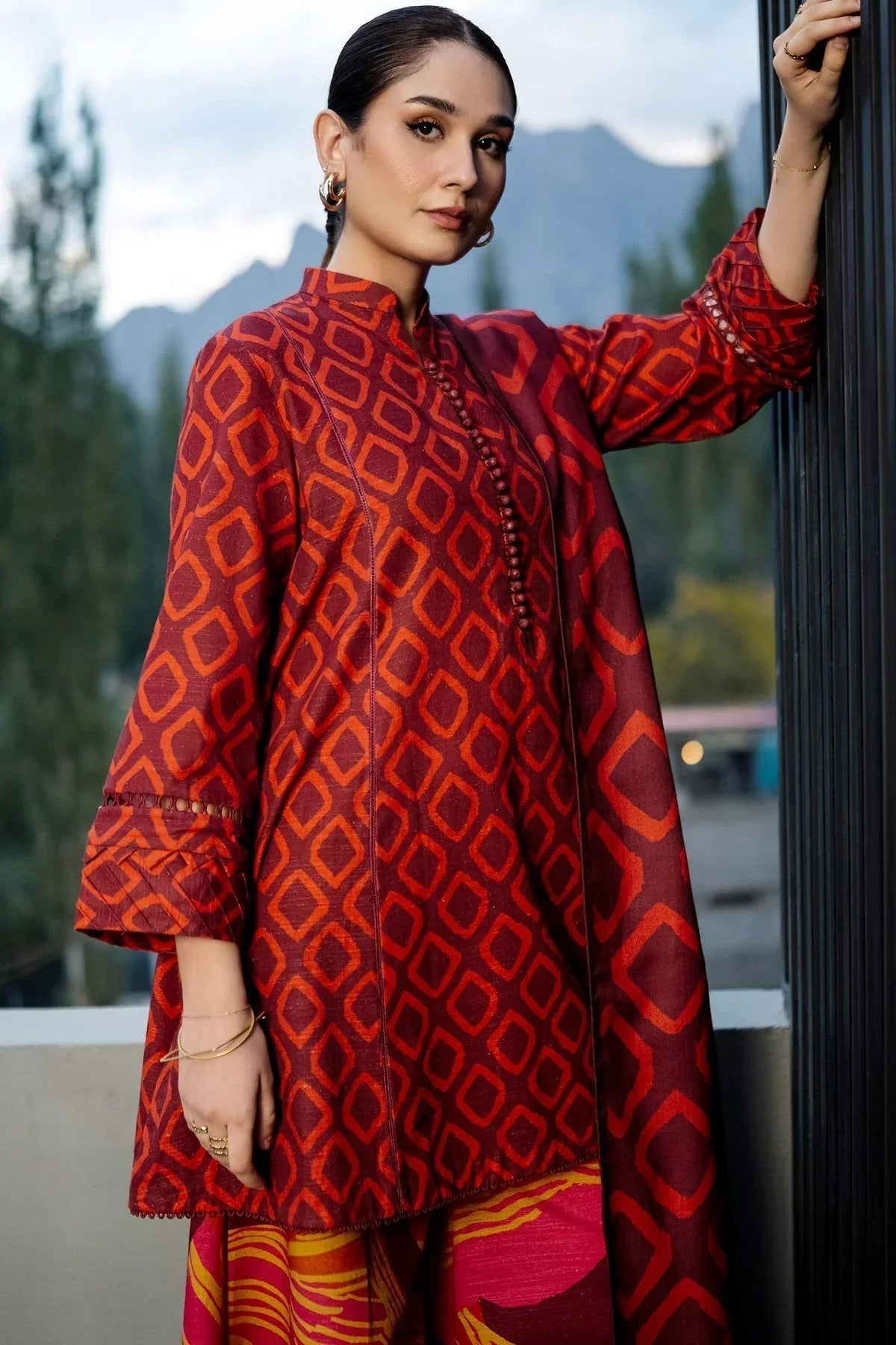 Maria B | Winter Basics 2024 |  506-B - Aqsa Fabrics