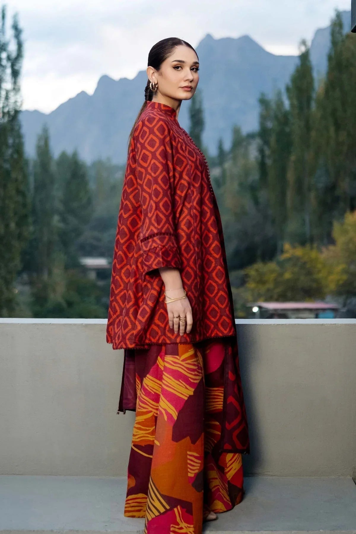 Maria B | Winter Basics 2024 |  506-B - Aqsa Fabrics
