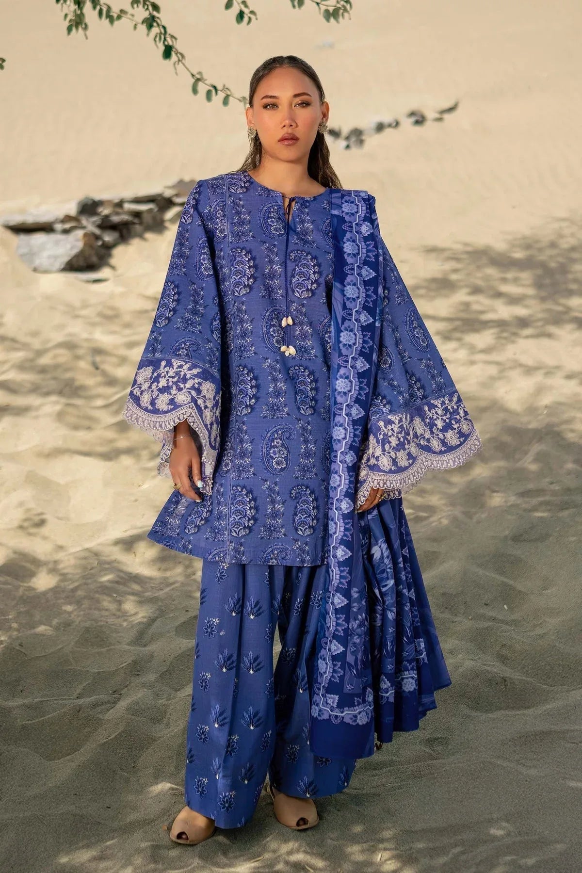 Maria B | Winter Basics 2024 |   508-A - Aqsa Fabrics