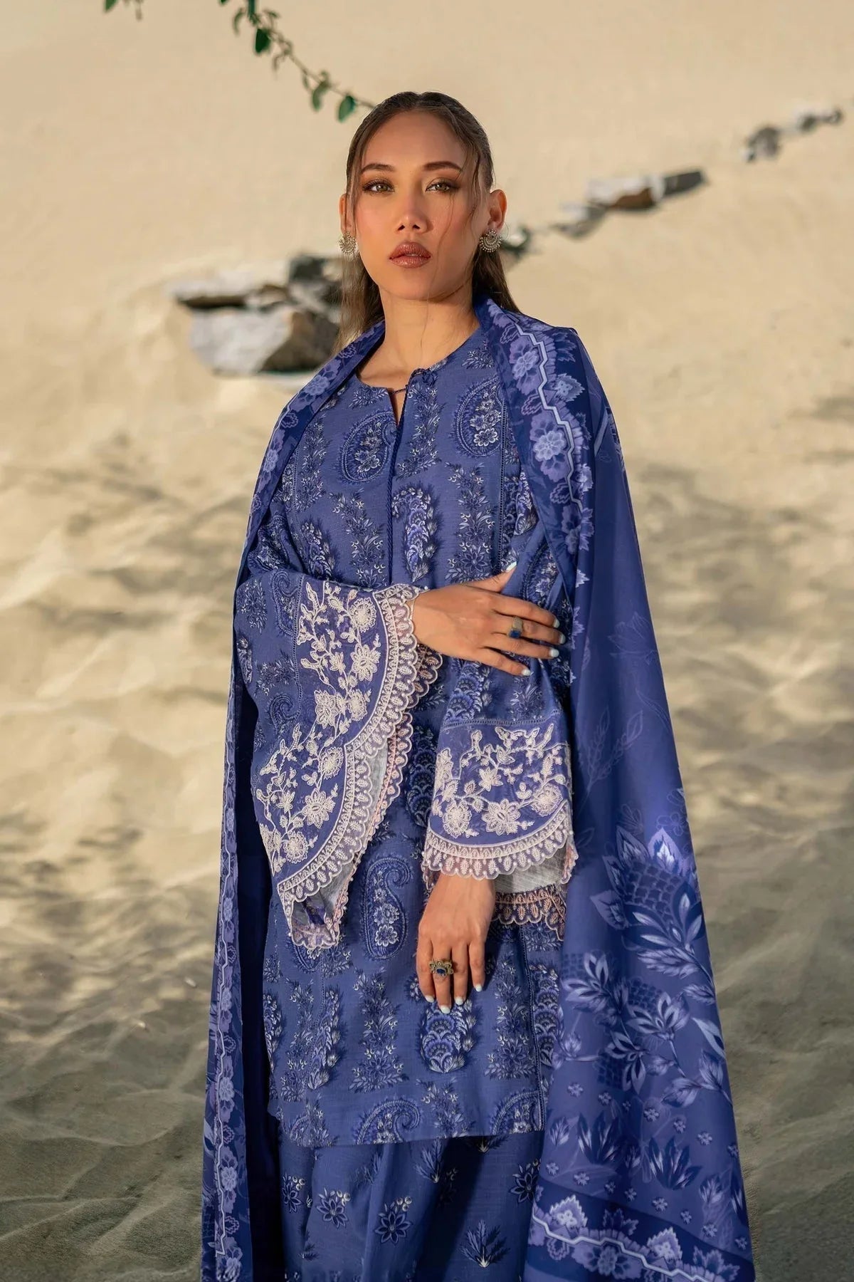 Maria B | Winter Basics 2024 |   508-A - Aqsa Fabrics