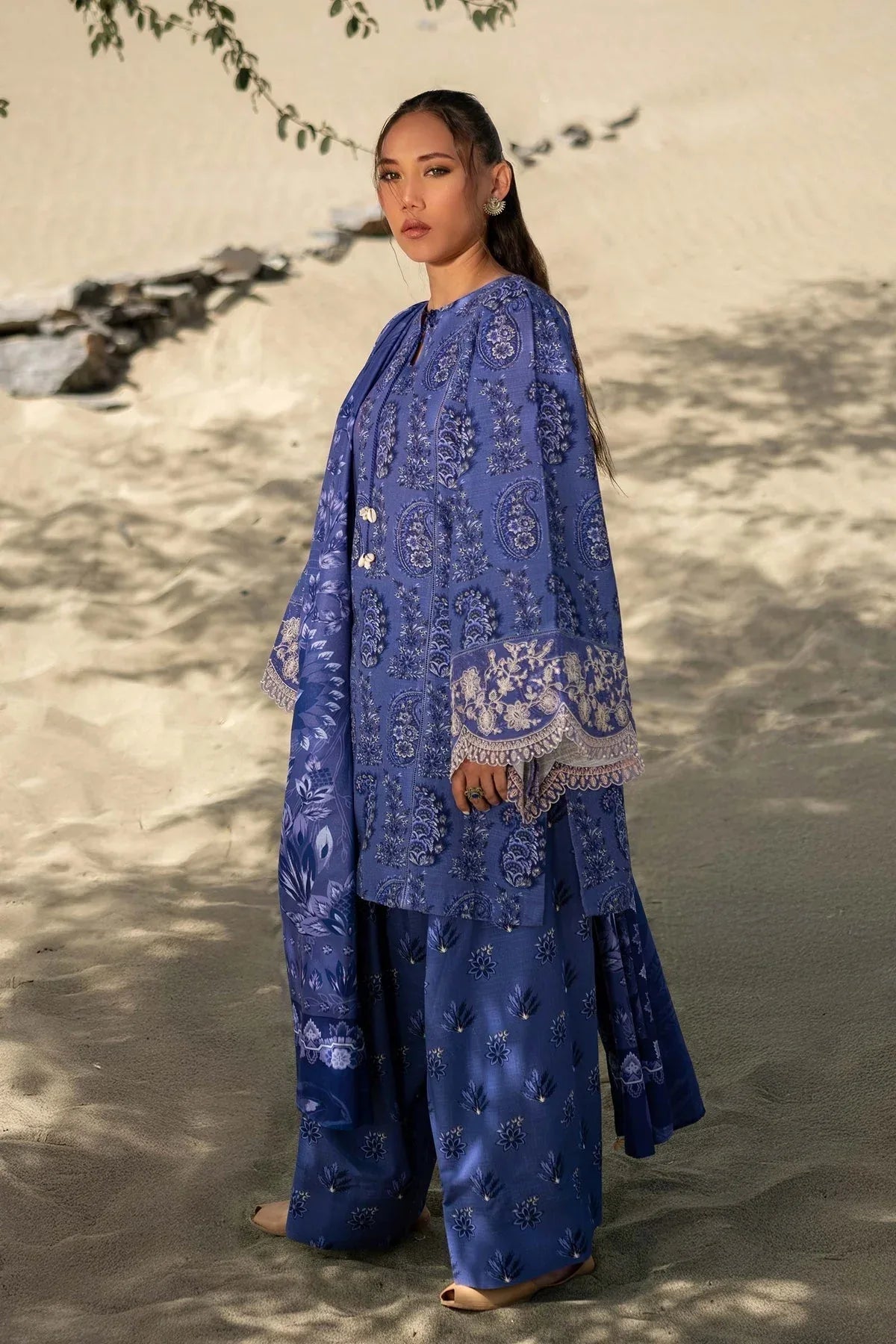Maria B | Winter Basics 2024 |   508-A - Aqsa Fabrics