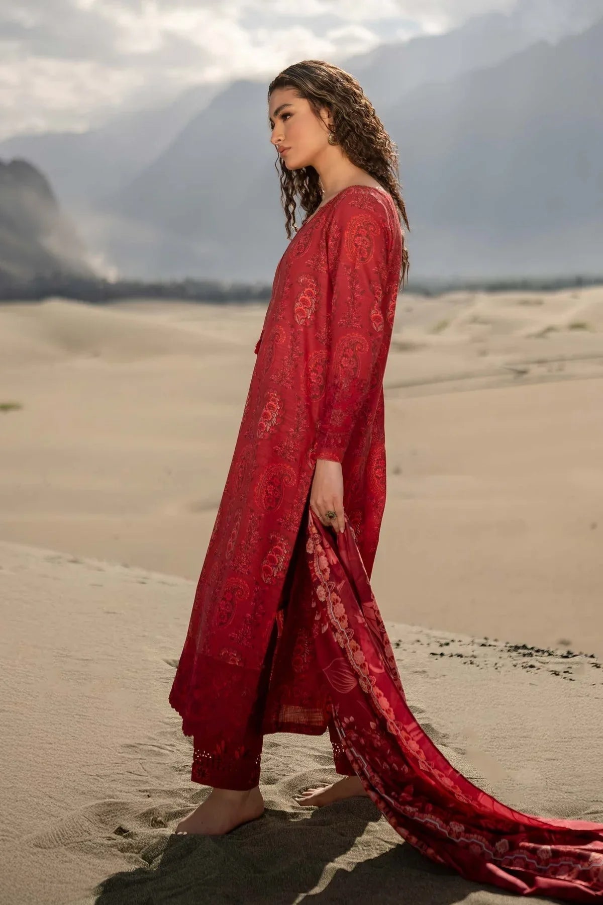 Maria B | Winter Basics 2024 |  508-B - Aqsa Fabrics