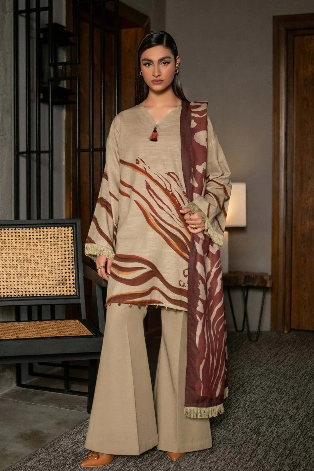 Maria B | Winter Basics 2024 |  510-A - Aqsa Fabrics