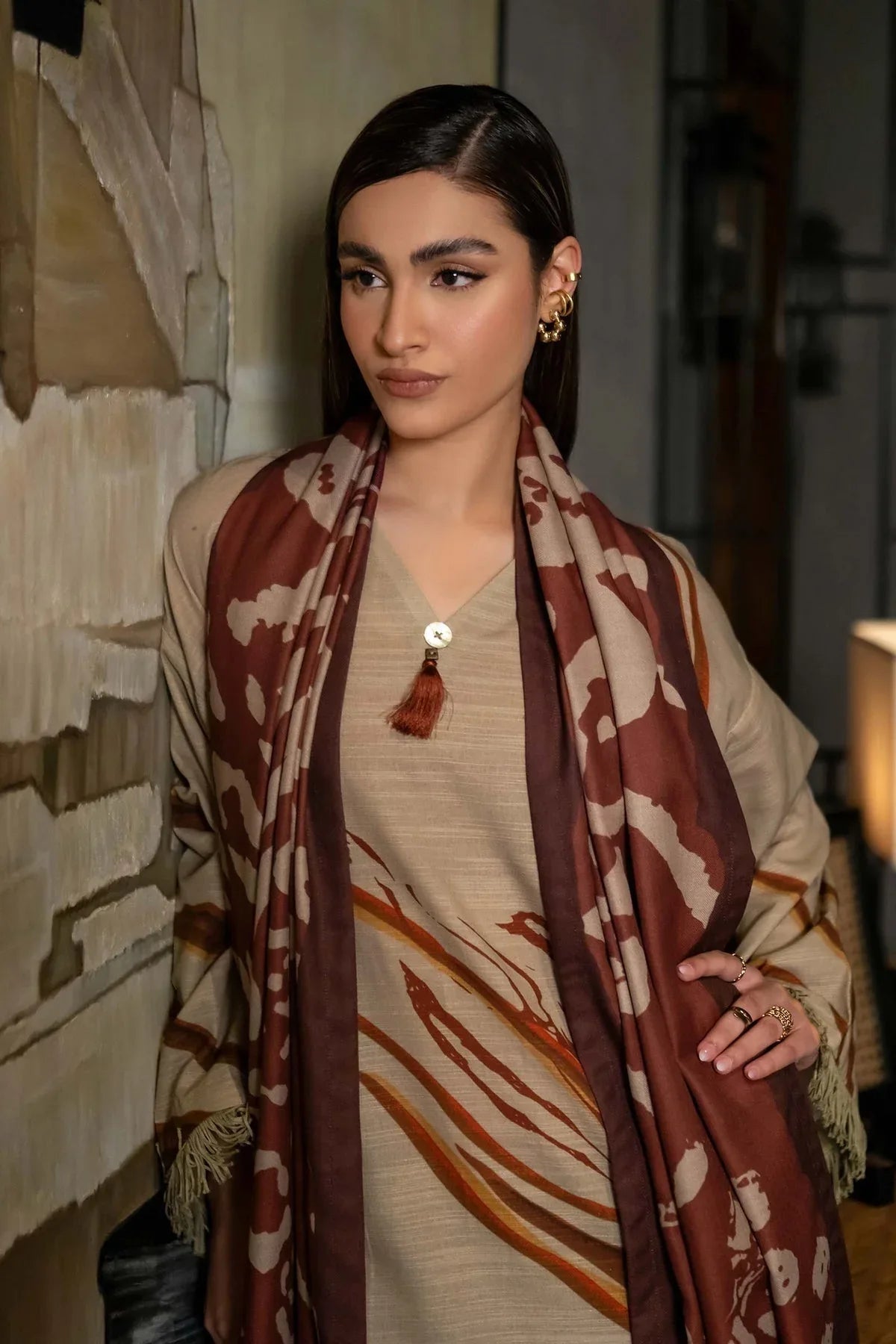 Maria B | Winter Basics 2024 |  510-A - Aqsa Fabrics