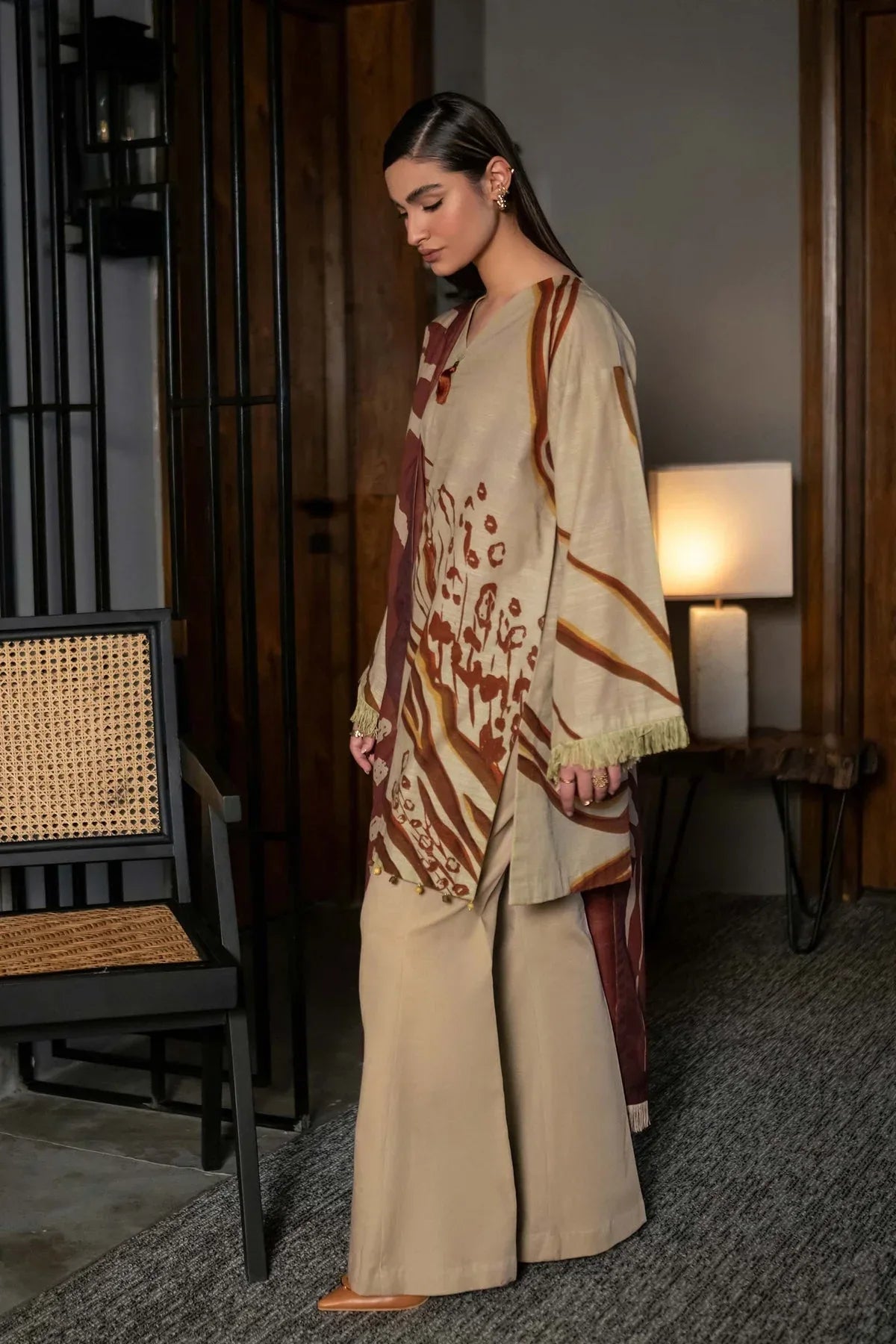 Maria B | Winter Basics 2024 |  510-A - Aqsa Fabrics