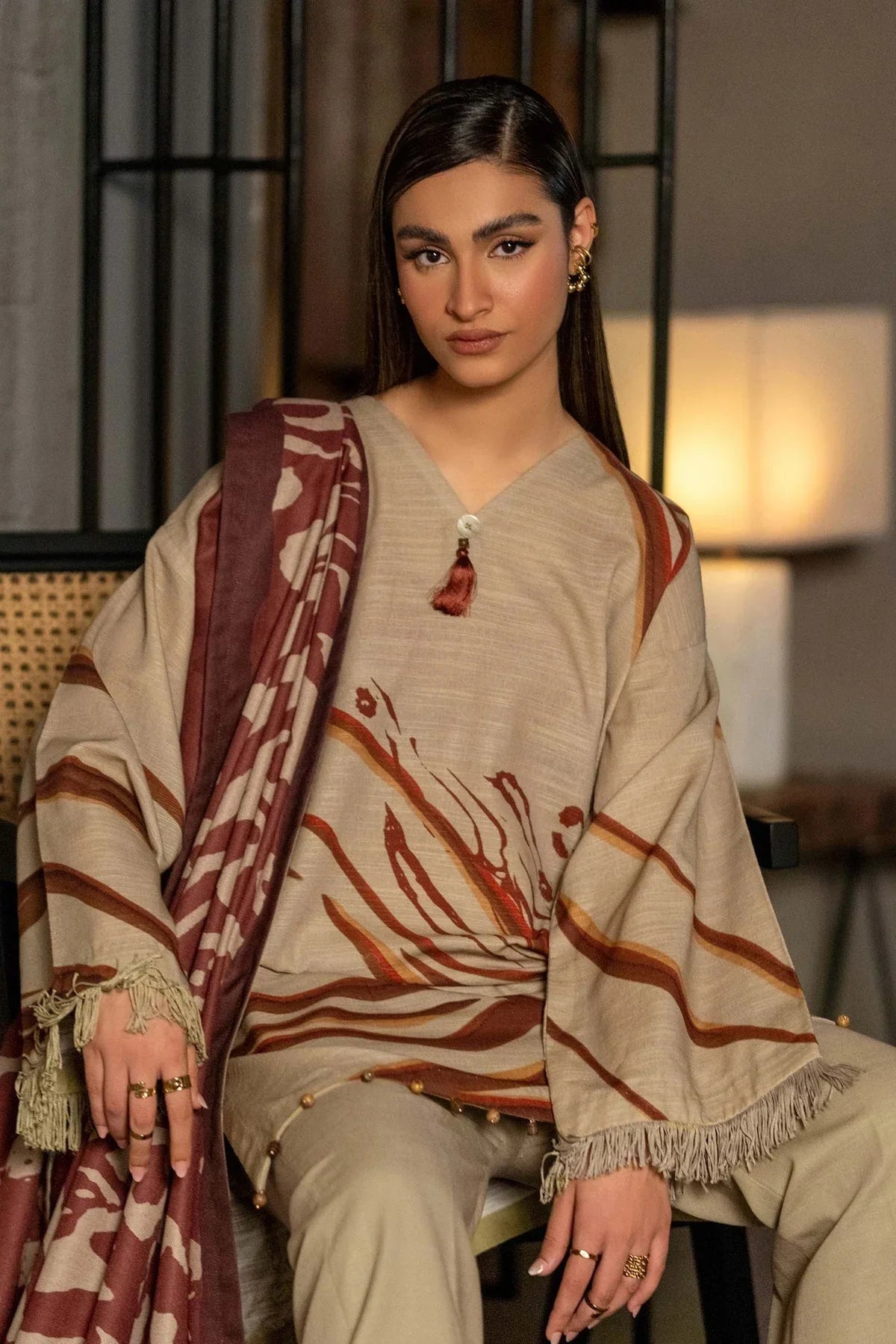 Maria B | Winter Basics 2024 |  510-A - Aqsa Fabrics