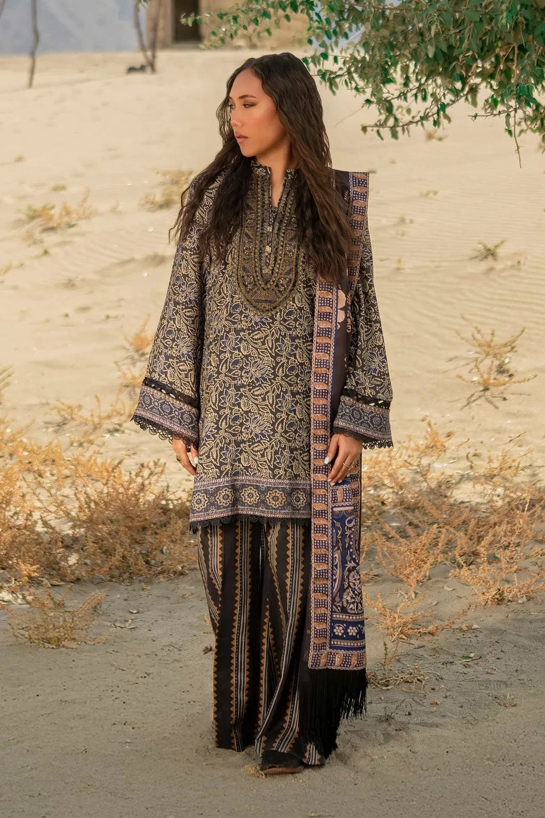 Maria B | Winter Basics 2024 |  511-A - Aqsa Fabrics
