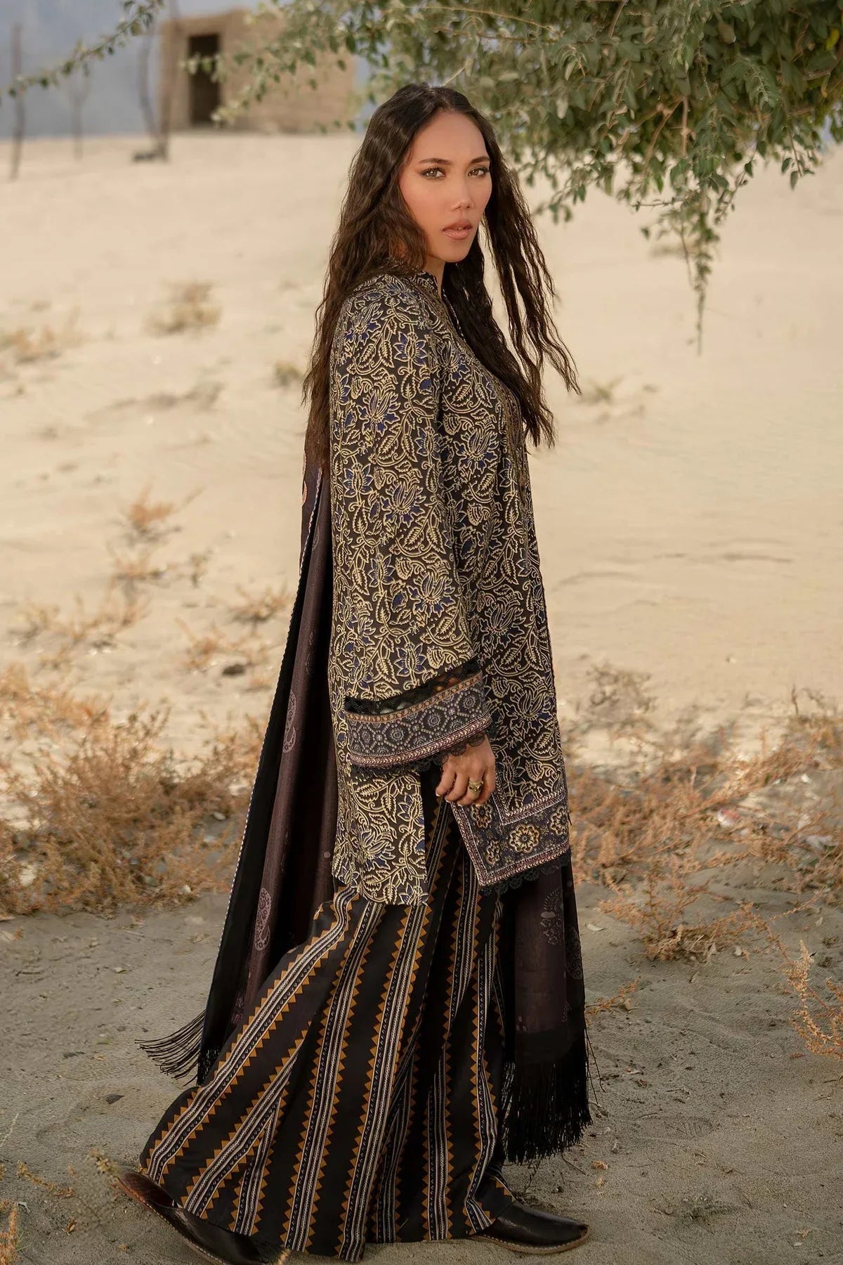 Maria B | Winter Basics 2024 |  511-A - Aqsa Fabrics