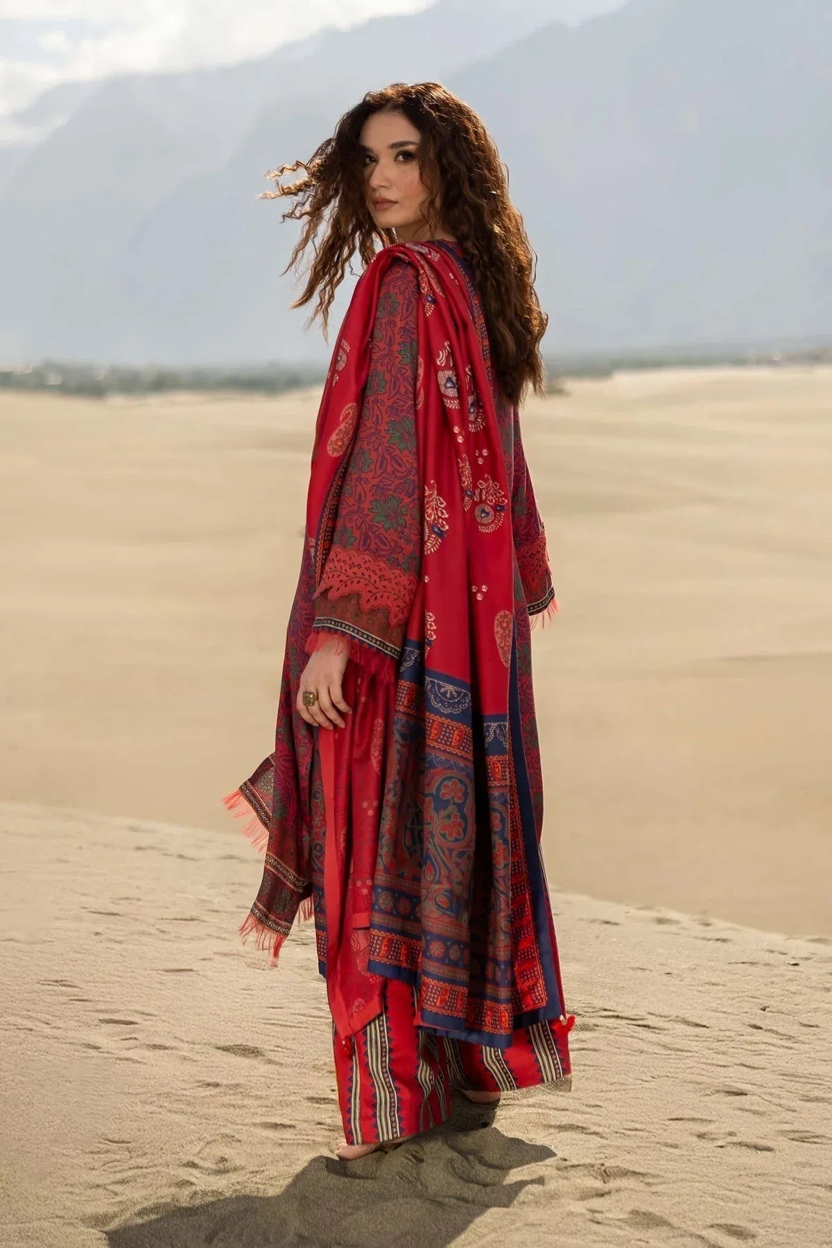 Maria B | Winter Basics 2024 |  511-B - Aqsa Fabrics