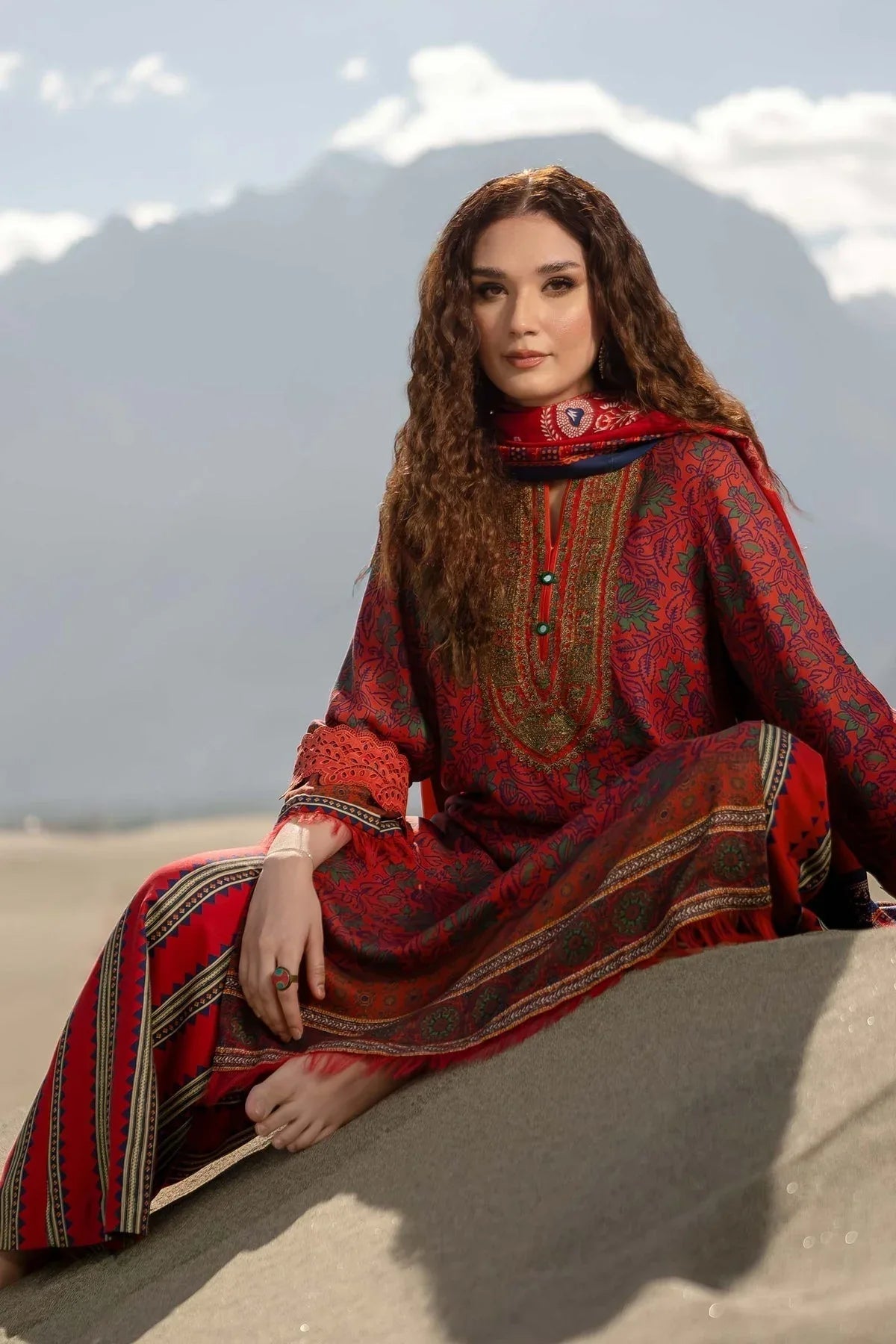 Maria B | Winter Basics 2024 |  511-B - Aqsa Fabrics