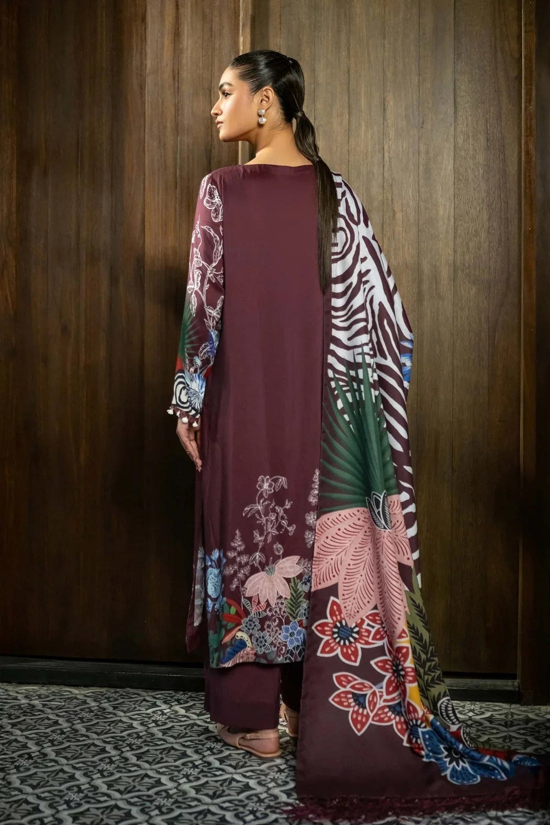 Maria B | Winter Basics 2024 |   512-A - Aqsa Fabrics