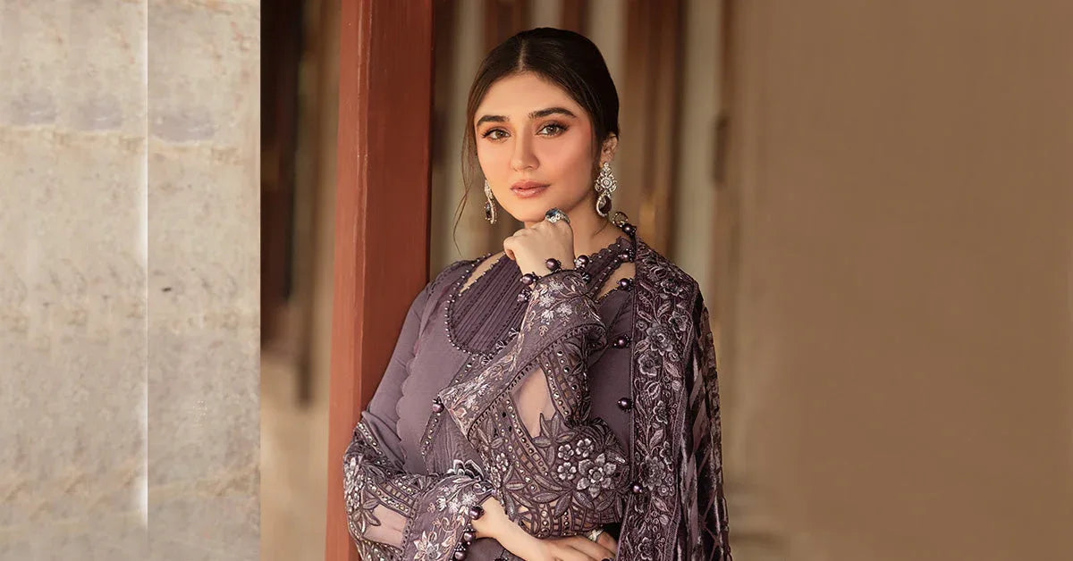 Maria B | Winter Luxe 24 | DL-1202 - Aqsa Fabrics