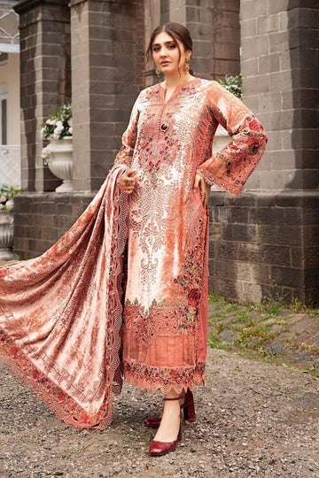 Maria B | Winter Luxe 24 | DL-1206 - Aqsa Fabrics