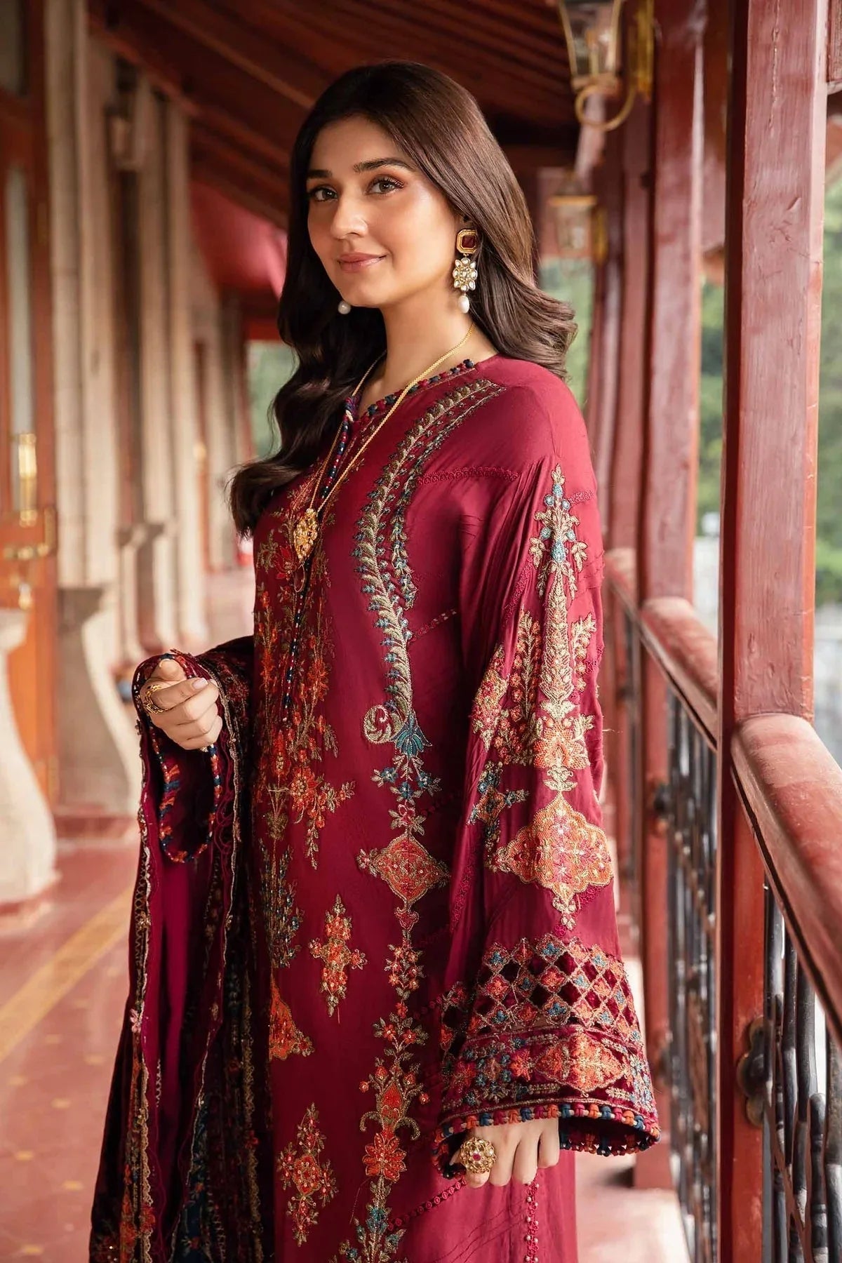 Maria B | Winter Luxe 24 | DL-1210 - Aqsa Fabrics