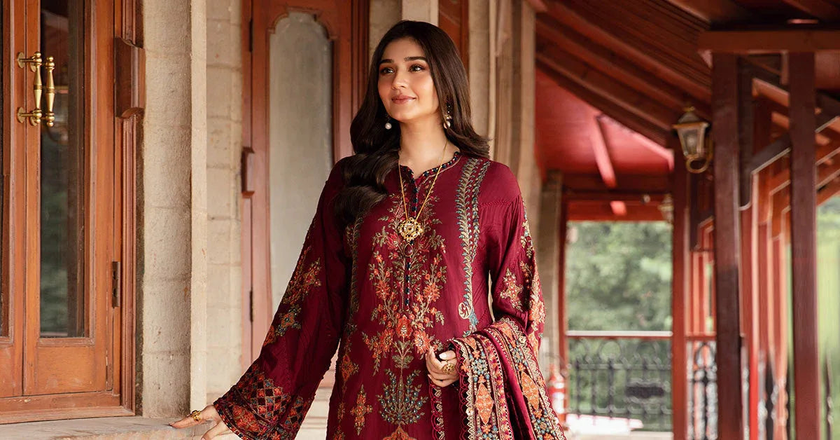 Maria B | Winter Luxe 24 | DL-1210 - Aqsa Fabrics