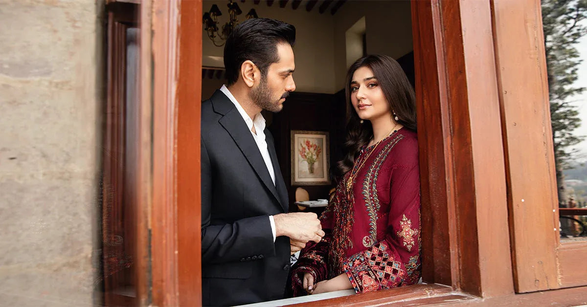 Maria B | Winter Luxe 24 | DL-1210 - Aqsa Fabrics