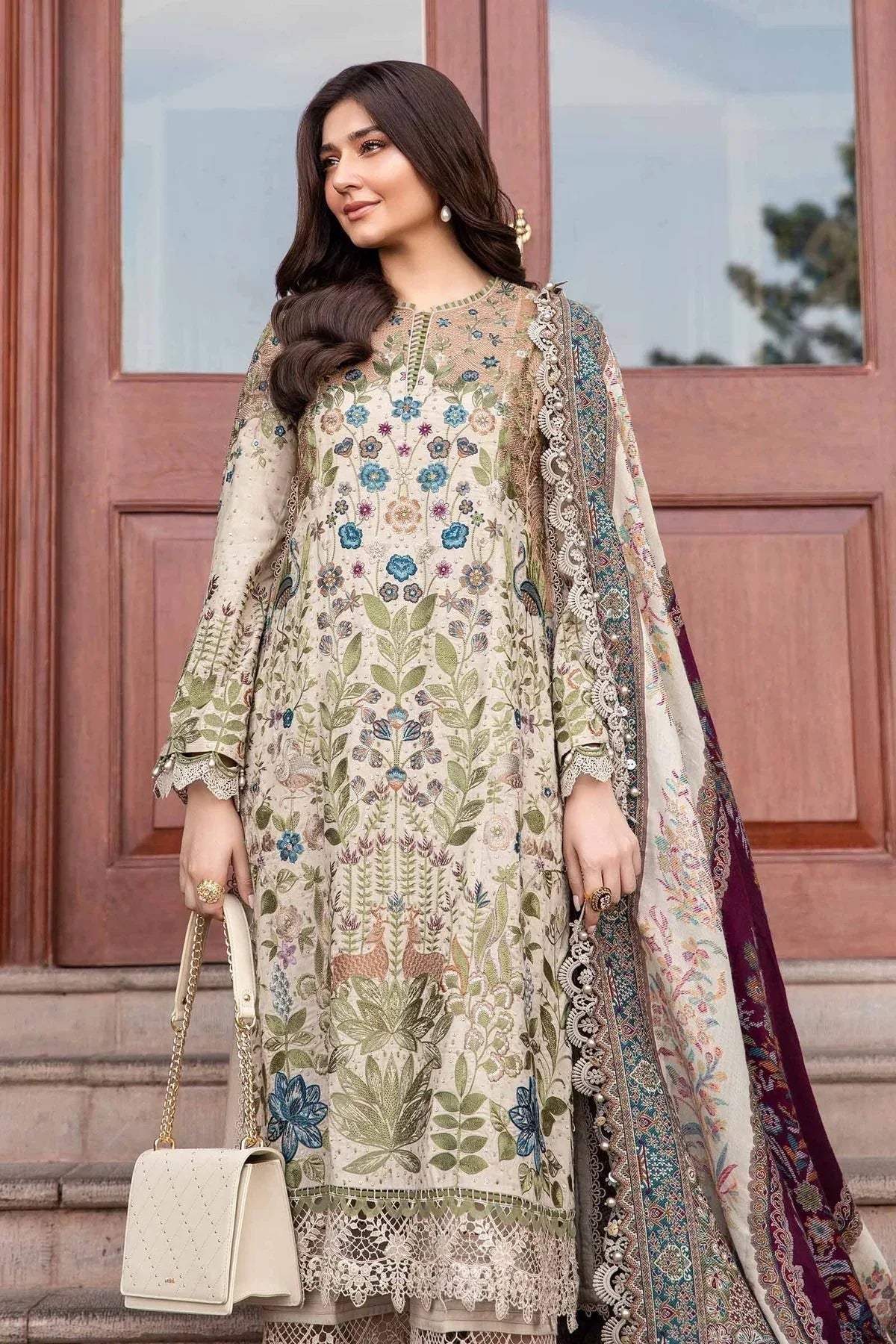 Maria B | Winter Luxe 24 | DL-1211 - Aqsa Fabrics