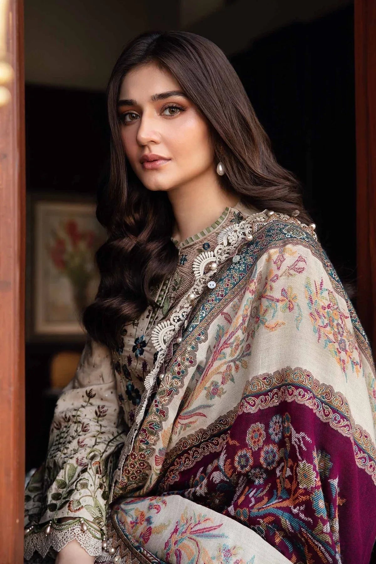 Maria B | Winter Luxe 24 | DL-1211 - Aqsa Fabrics