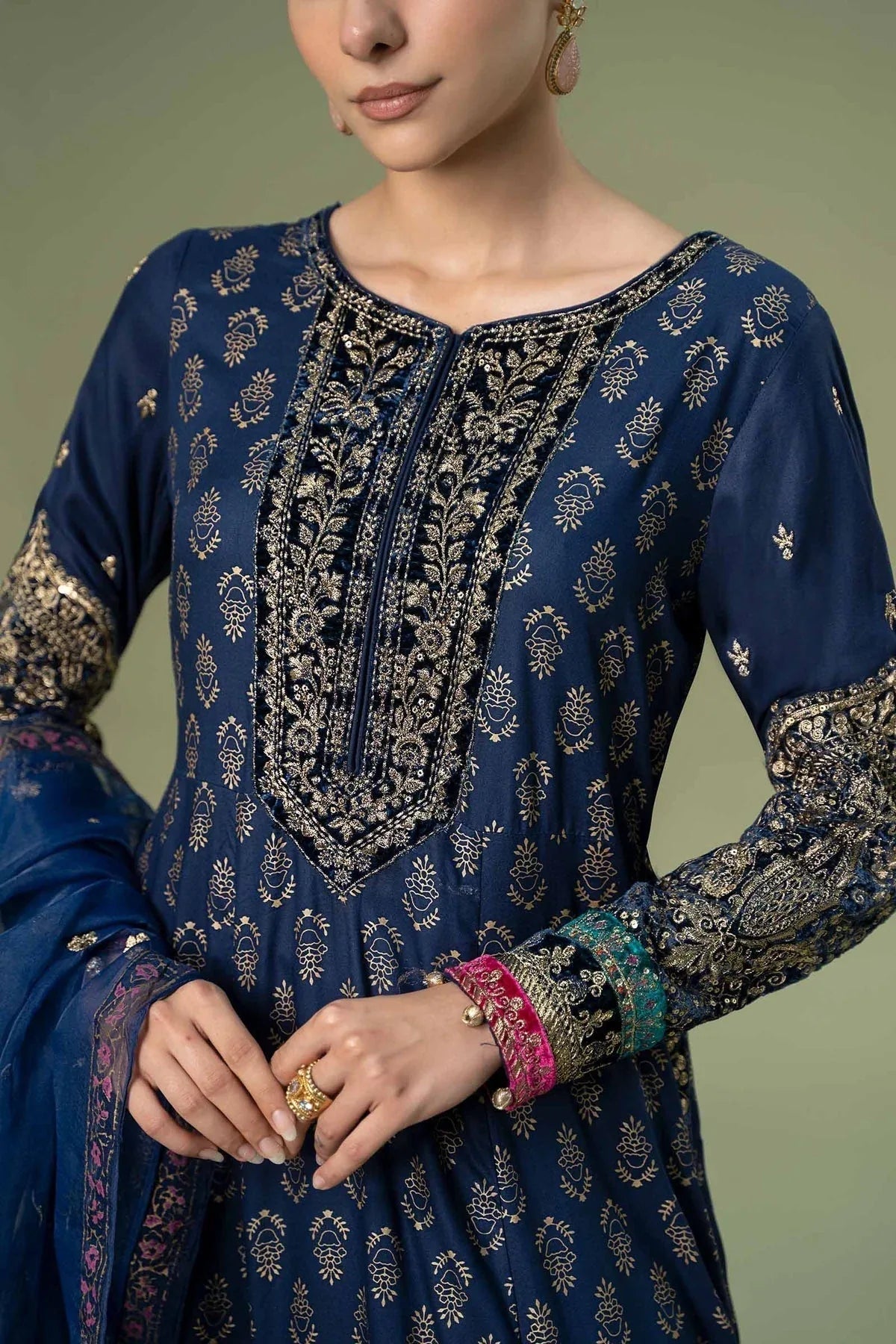 Maria b | Casual Pret 2024 | DW-W24-101 - Aqsa Fabrics