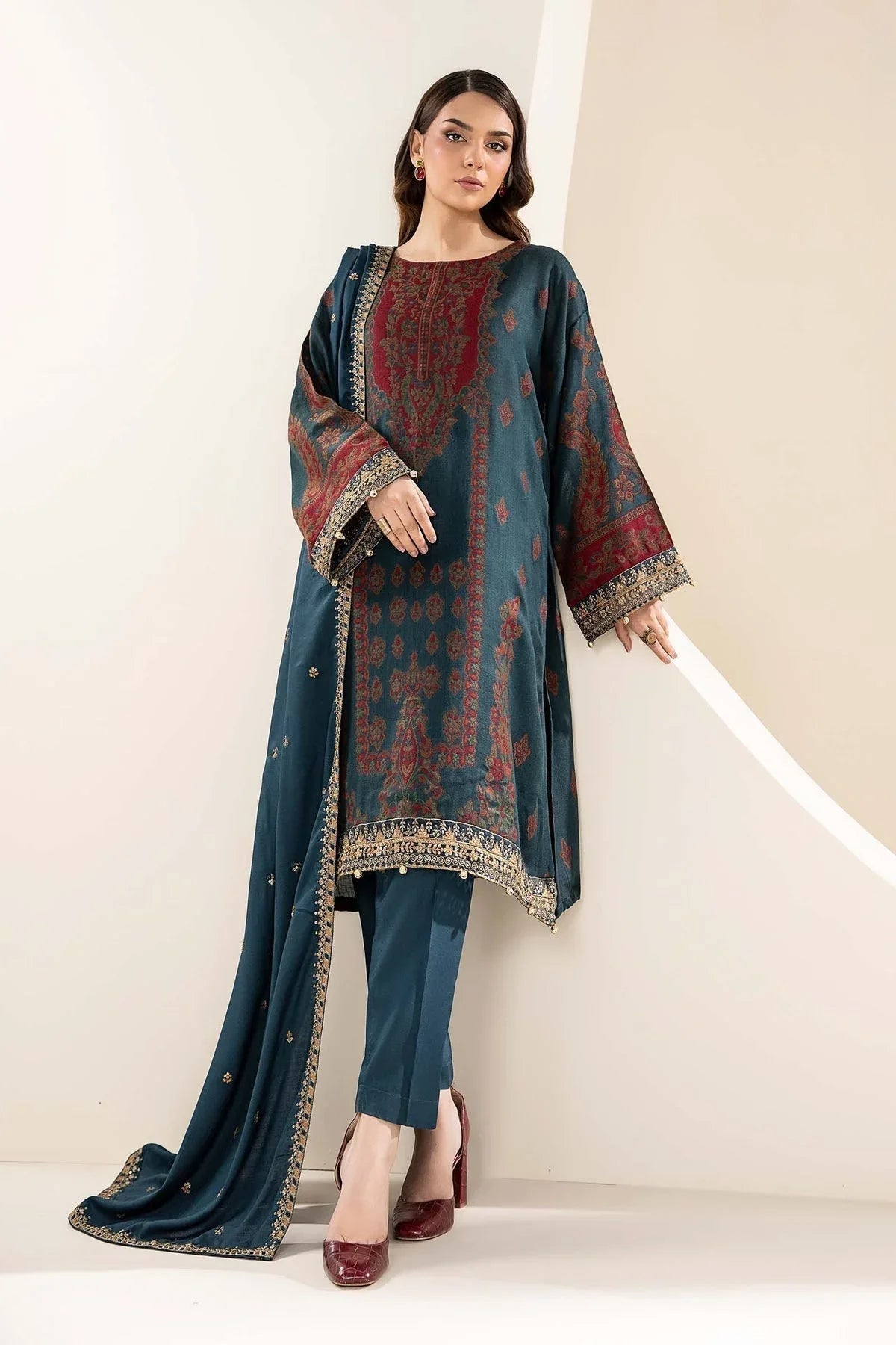 Maria b | Casual Pret 2024 | DW-W24-107 - Aqsa Fabrics