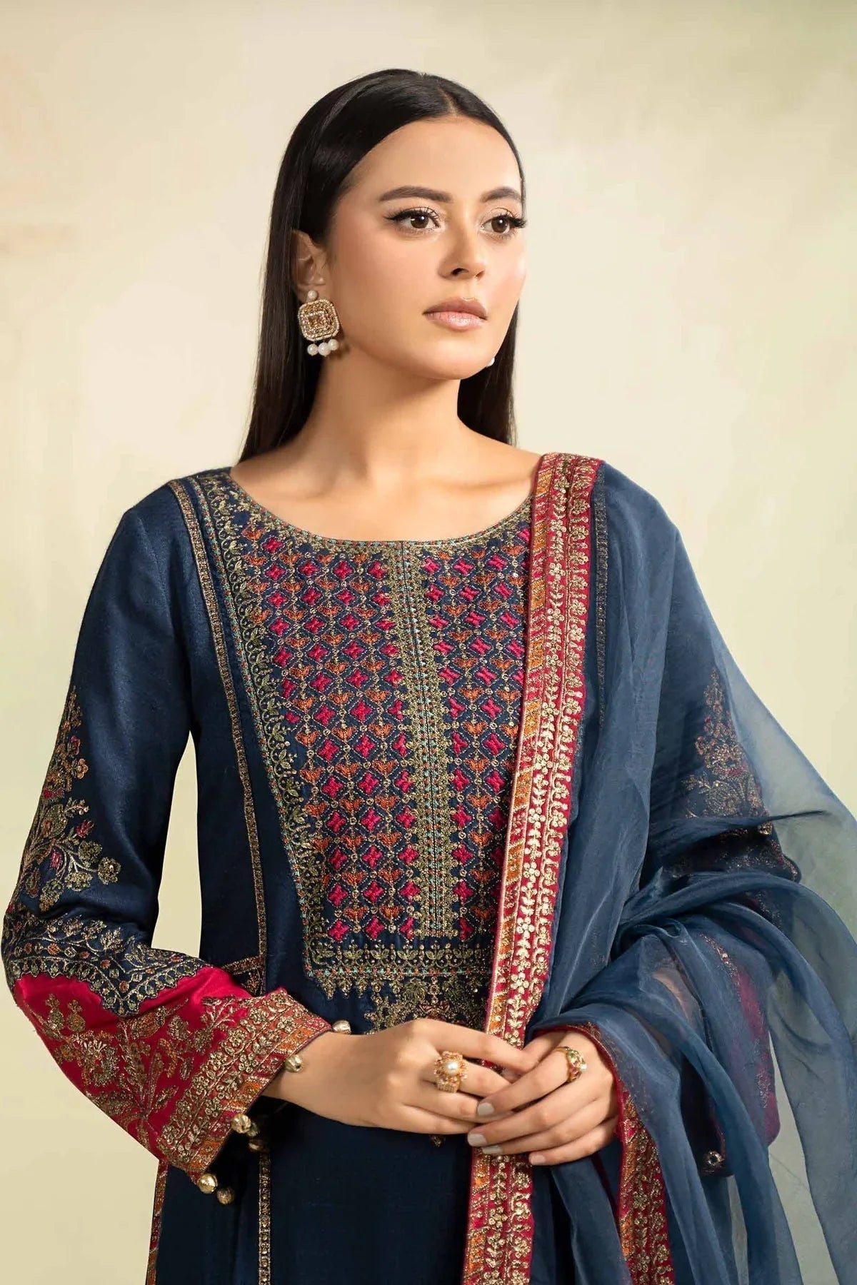 Maria b | Casual Pret 2024 | DW-W24-111 - Aqsa Fabrics