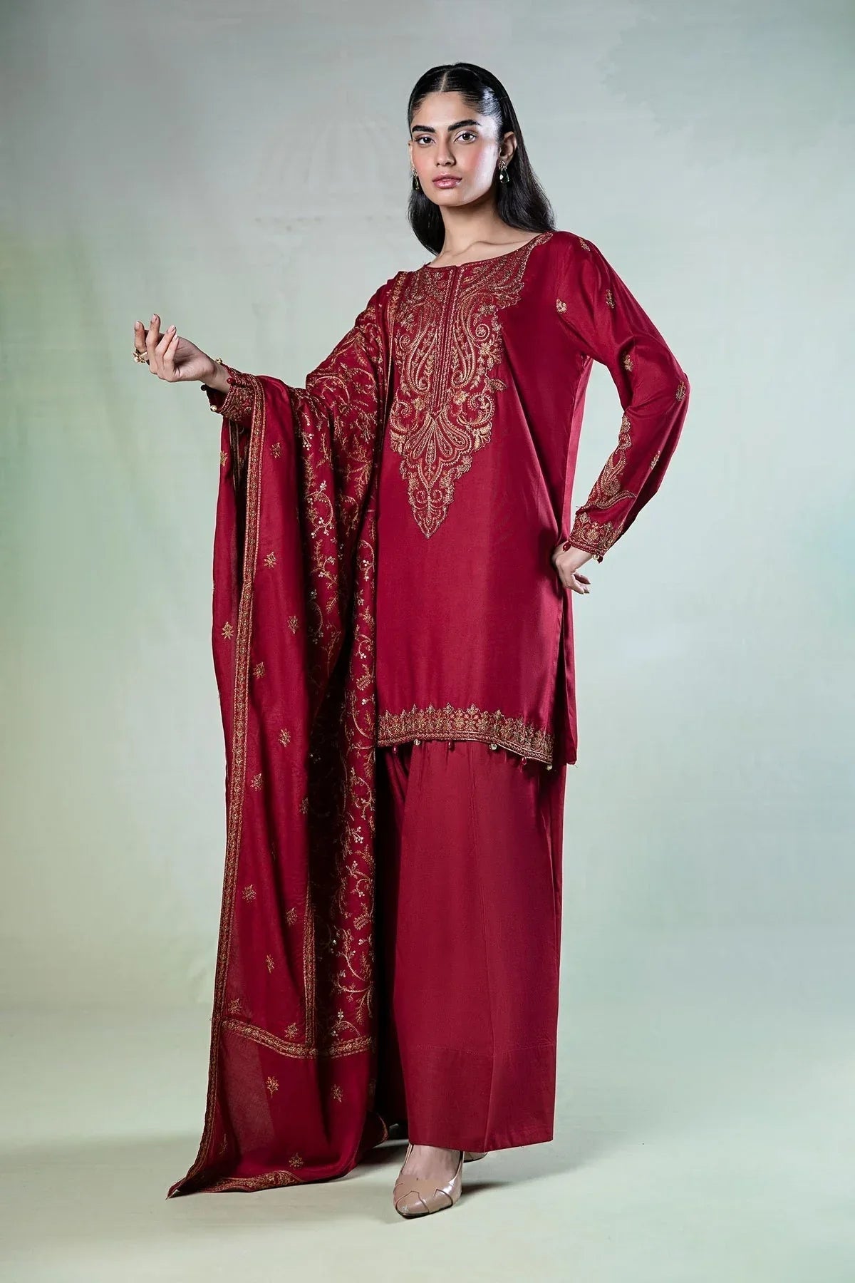 Maria b | Casual Pret 2024 | DW-W24-80 - Aqsa Fabrics