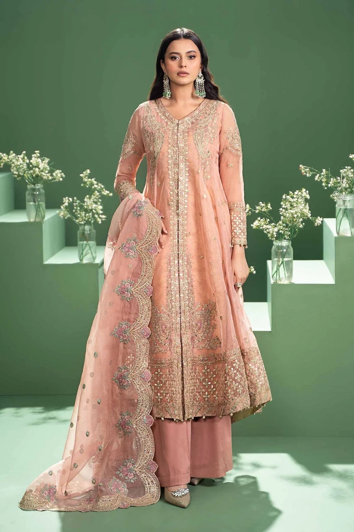 Maria b | Formal Wears | SF-W24-01 - Aqsa Fabrics