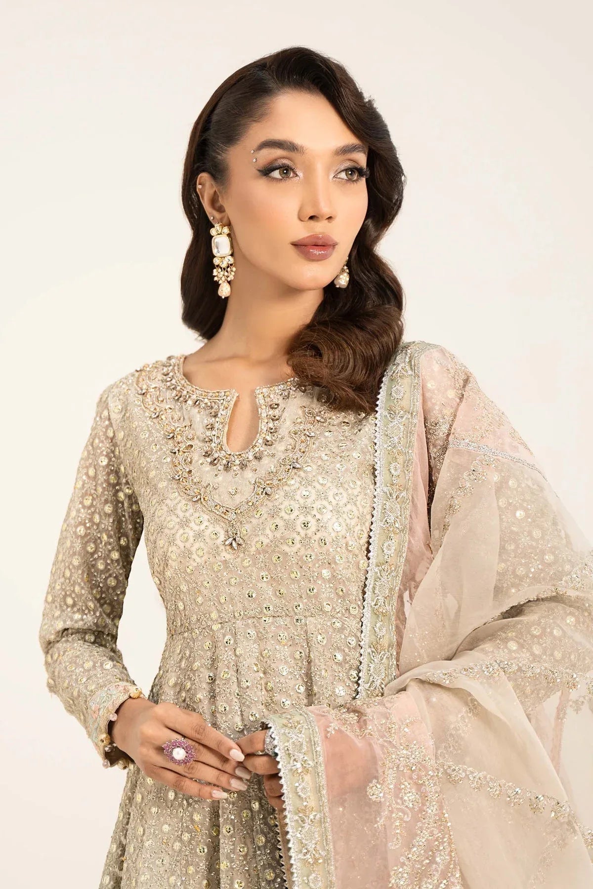Maria b | Formal Wears | SF-W24-07 - Aqsa Fabrics