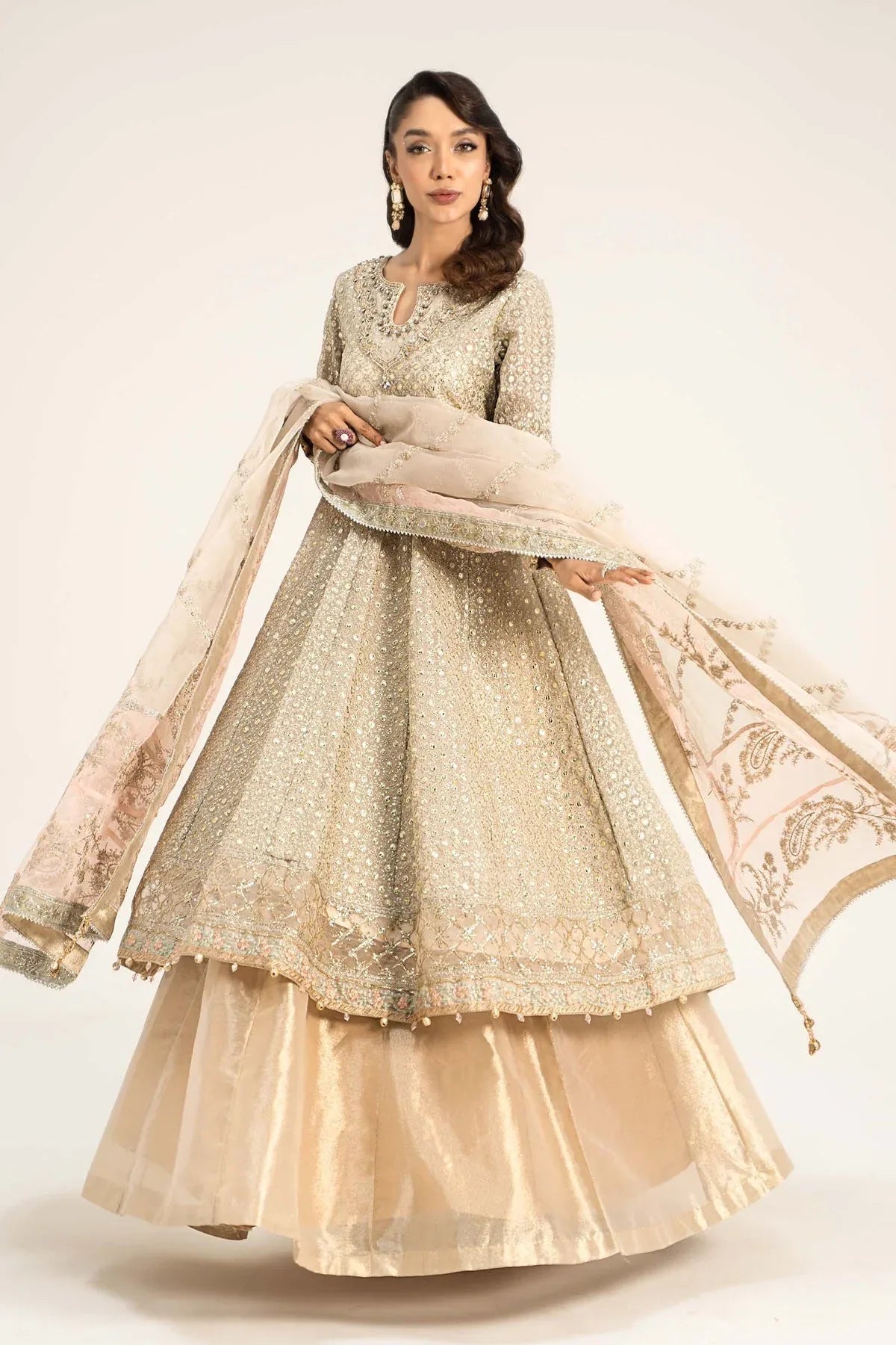 Maria b | Formal Wears | SF-W24-07 - Aqsa Fabrics