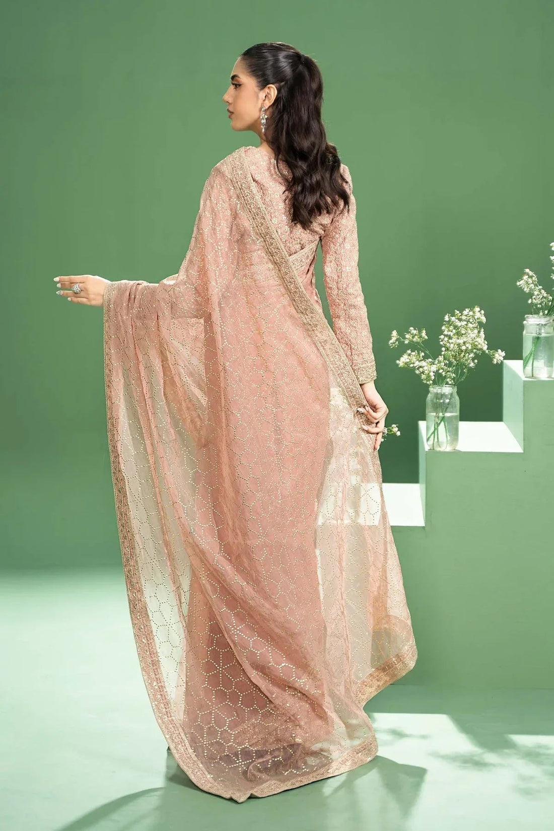 Maria b | Formal Wears | SF-W24-15 - Aqsa Fabrics