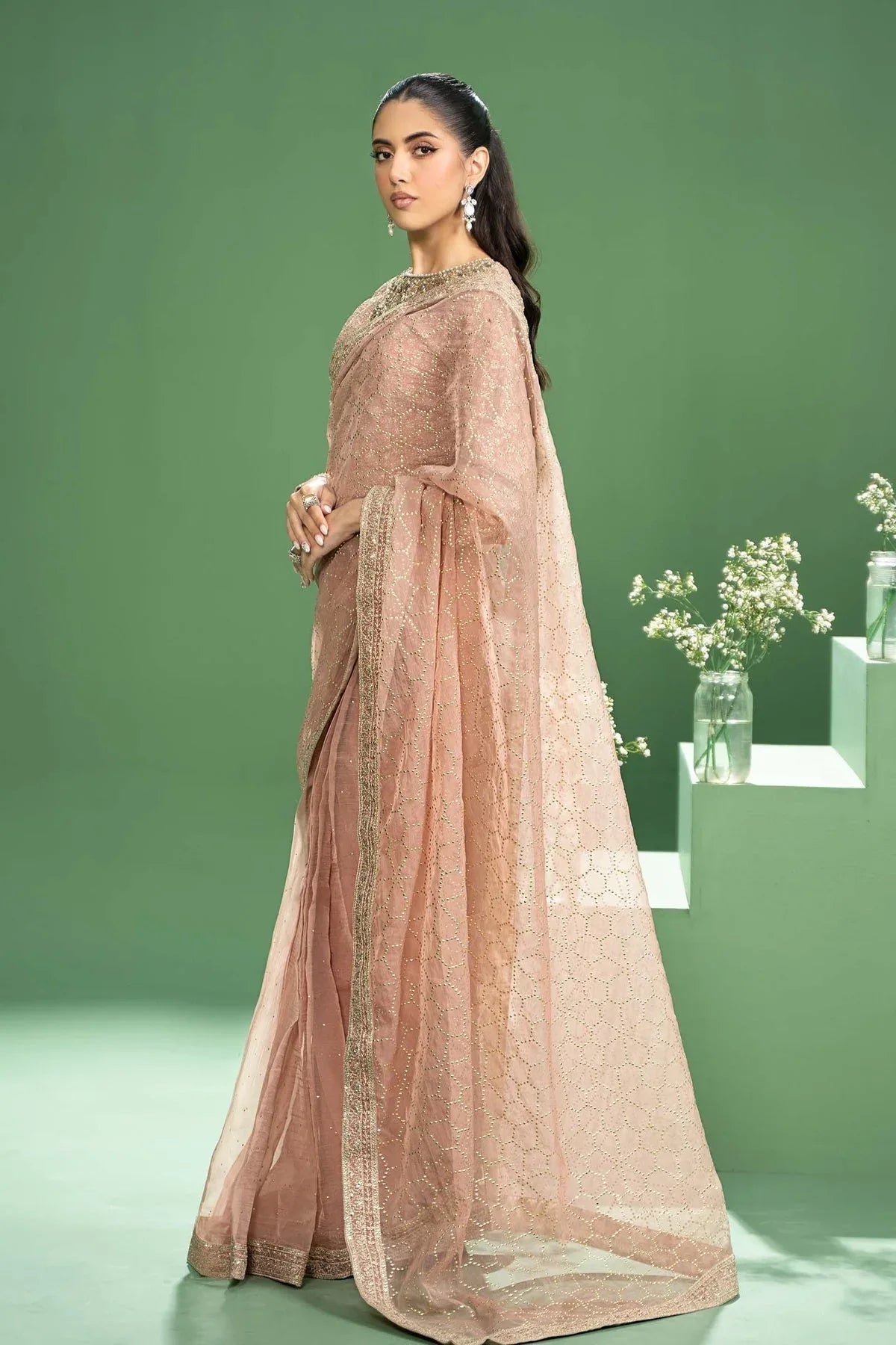Maria b | Formal Wears | SF-W24-15 - Aqsa Fabrics