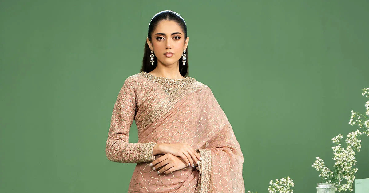 Maria b | Formal Wears | SF-W24-15 - Aqsa Fabrics