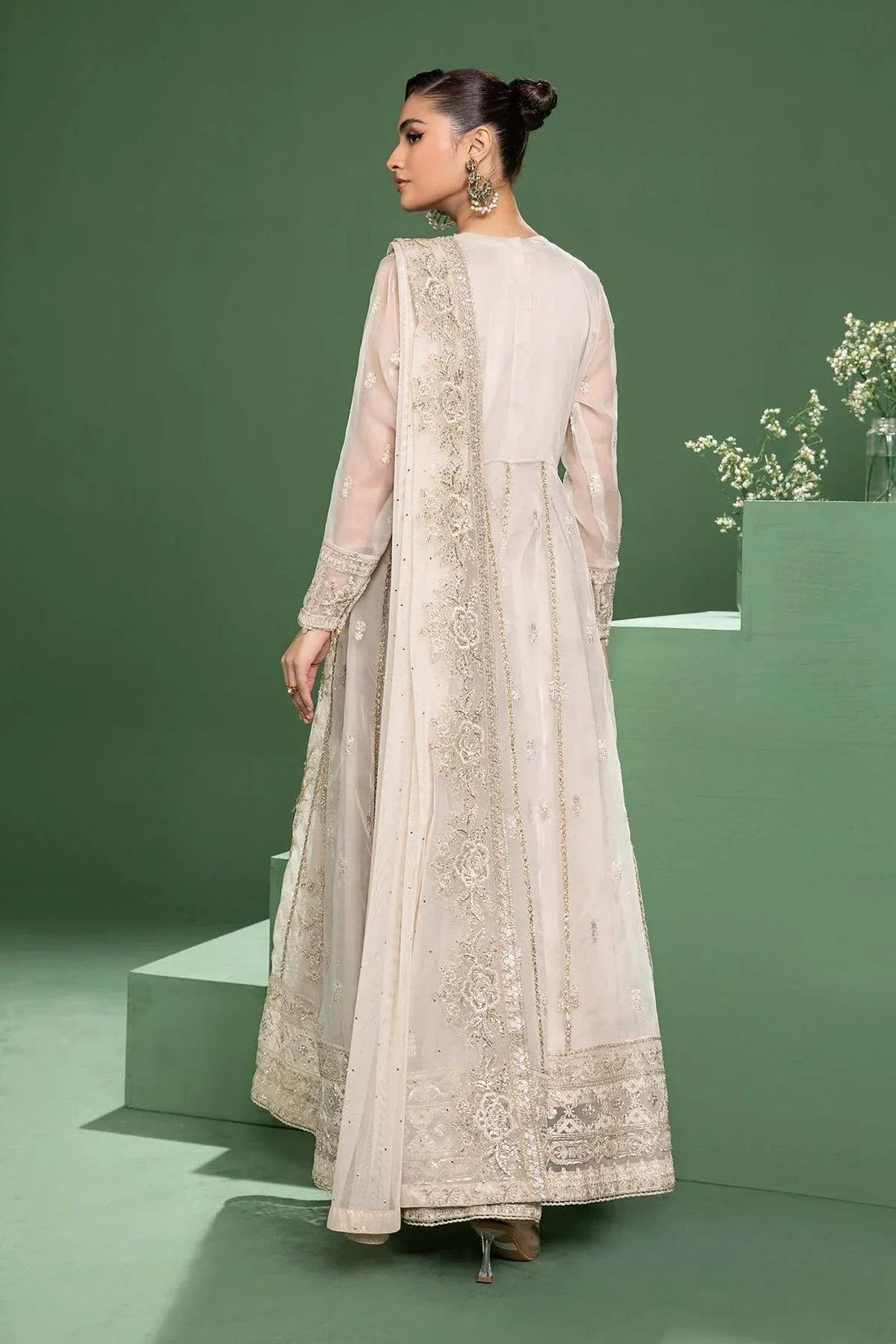 Maria b | Formal Wears | SF-W24-16 - Aqsa Fabrics