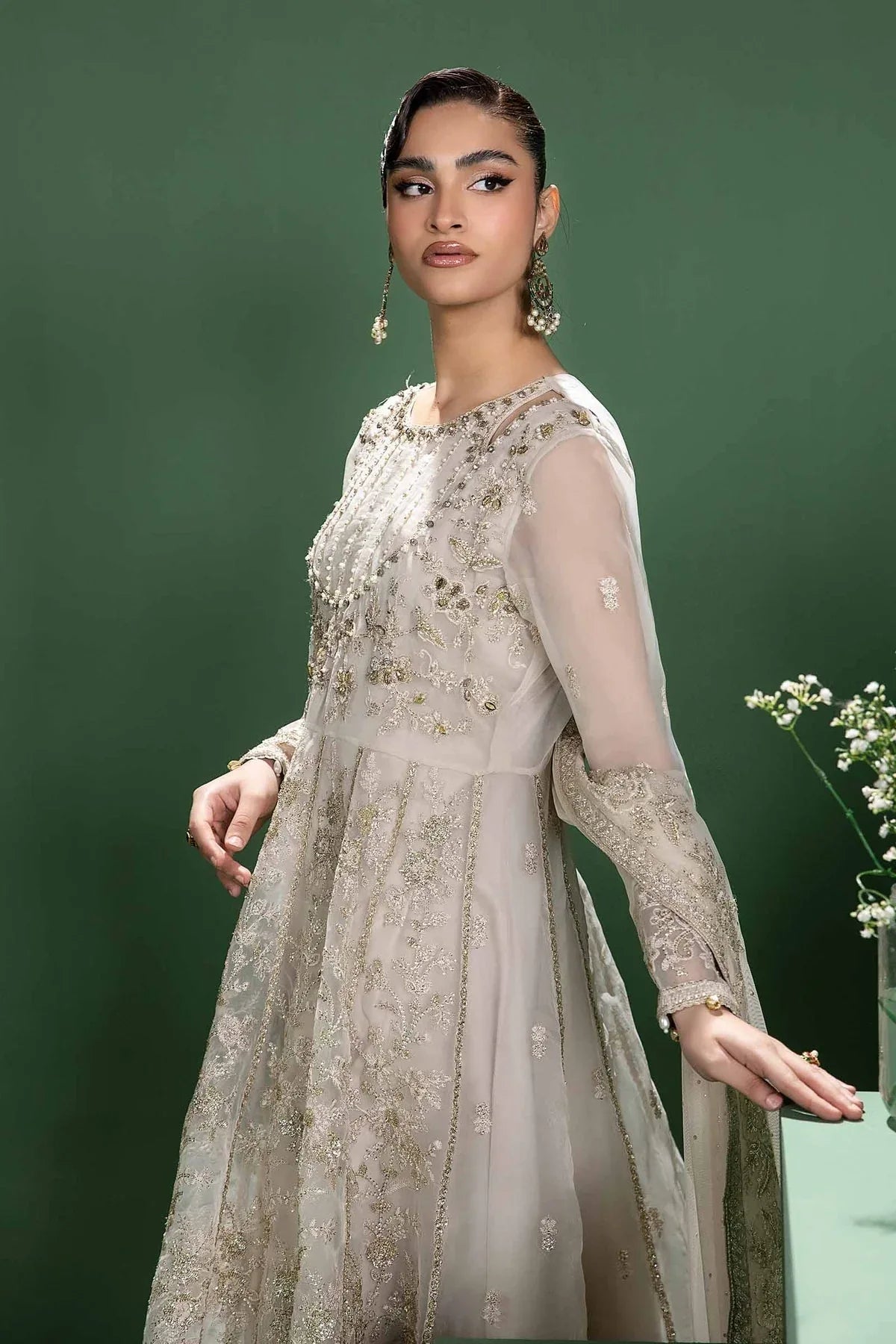 Maria b | Formal Wears | SF-W24-16 - Aqsa Fabrics