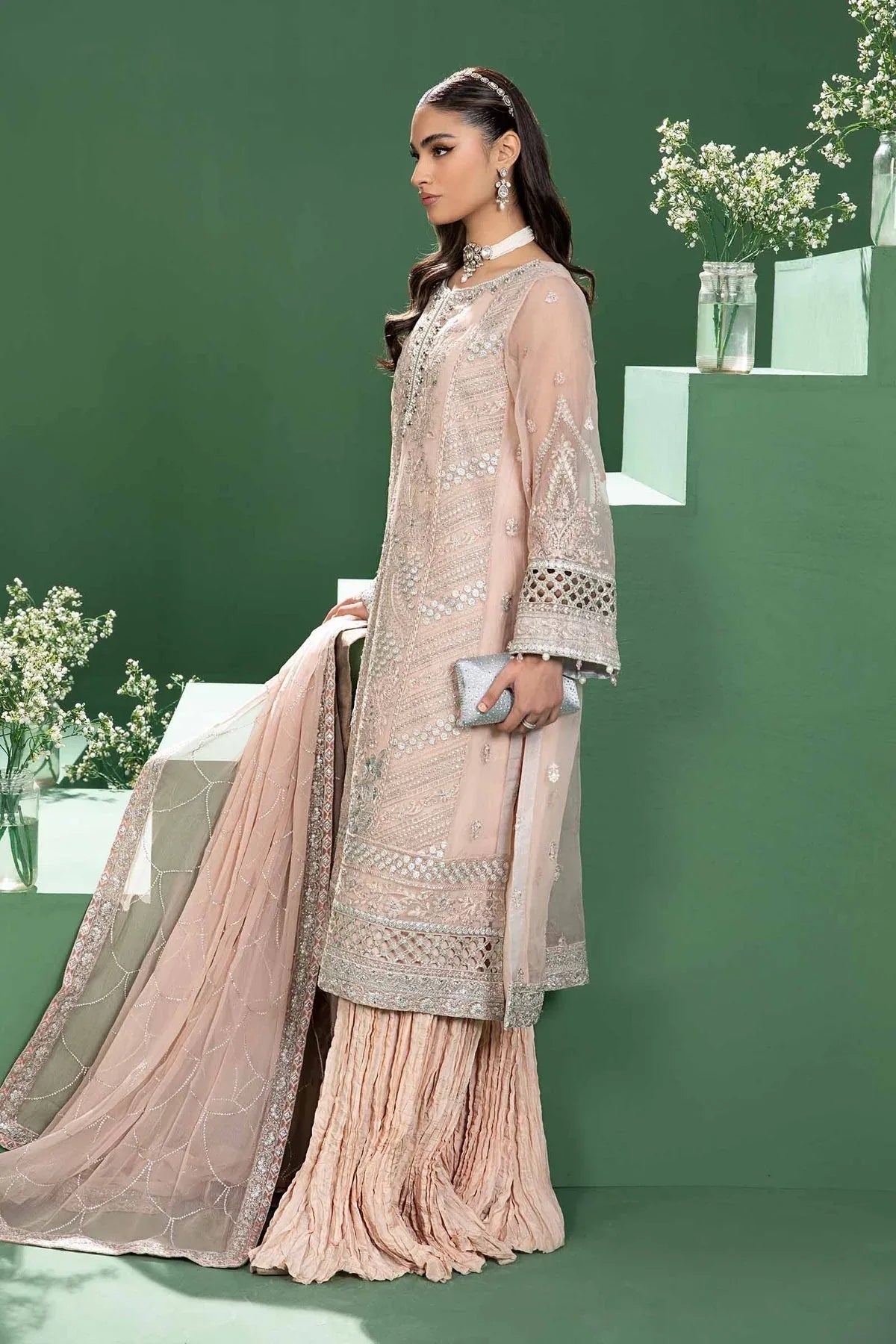 Maria b | Formal Wears | SF-W24-18 - Aqsa Fabrics