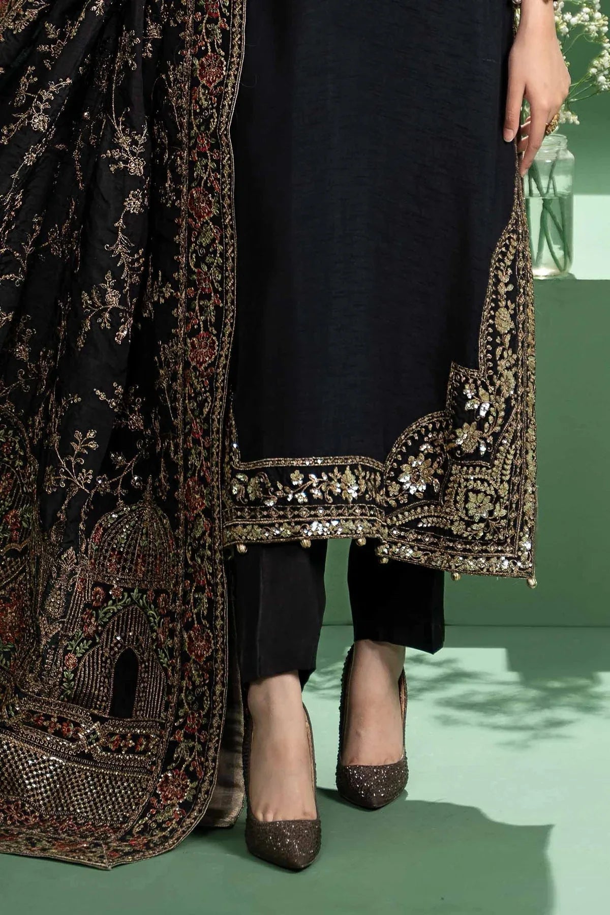 Maria b | Formal Wears | SF-W24-20 - Aqsa Fabrics