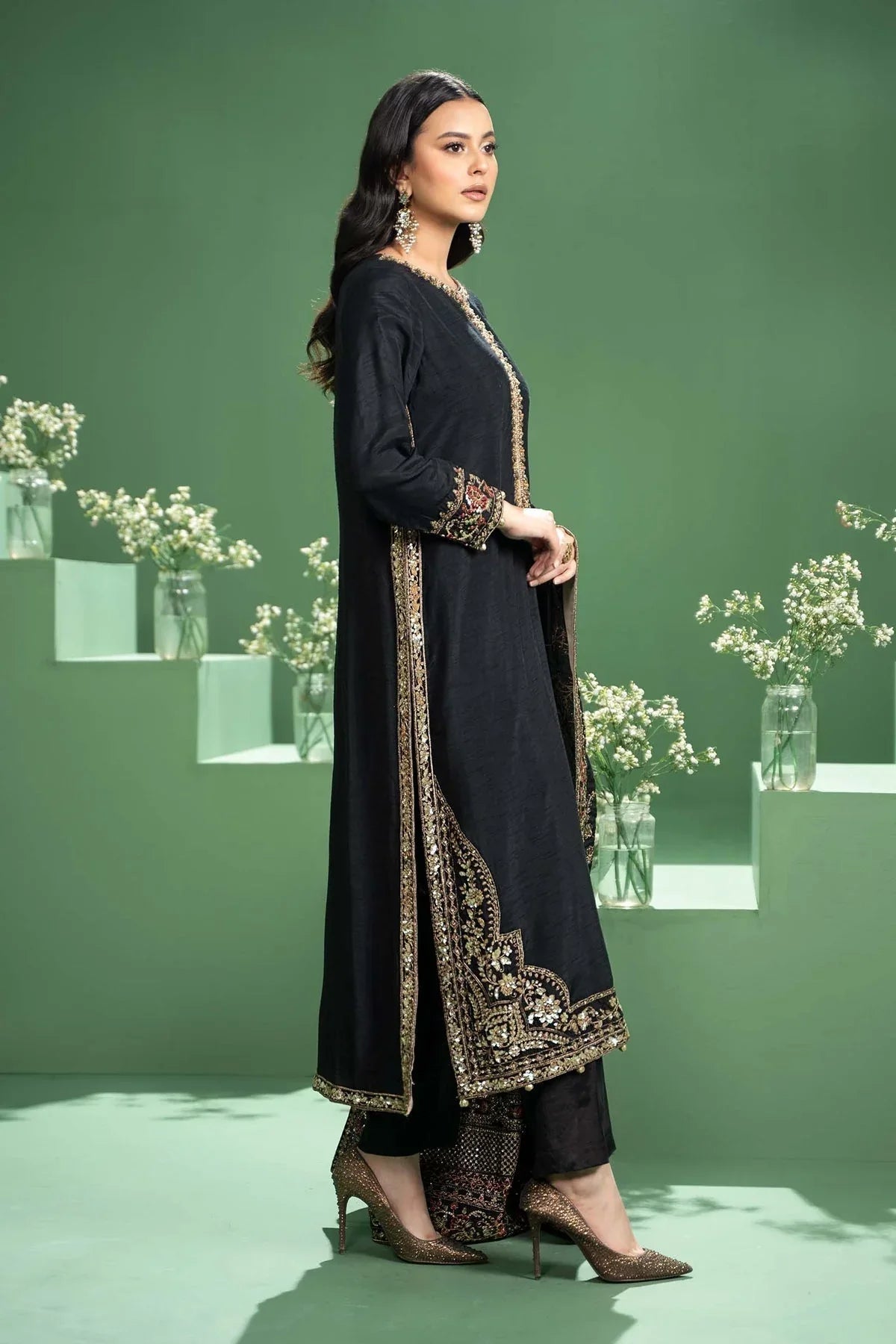 Maria b | Formal Wears | SF-W24-20 - Aqsa Fabrics